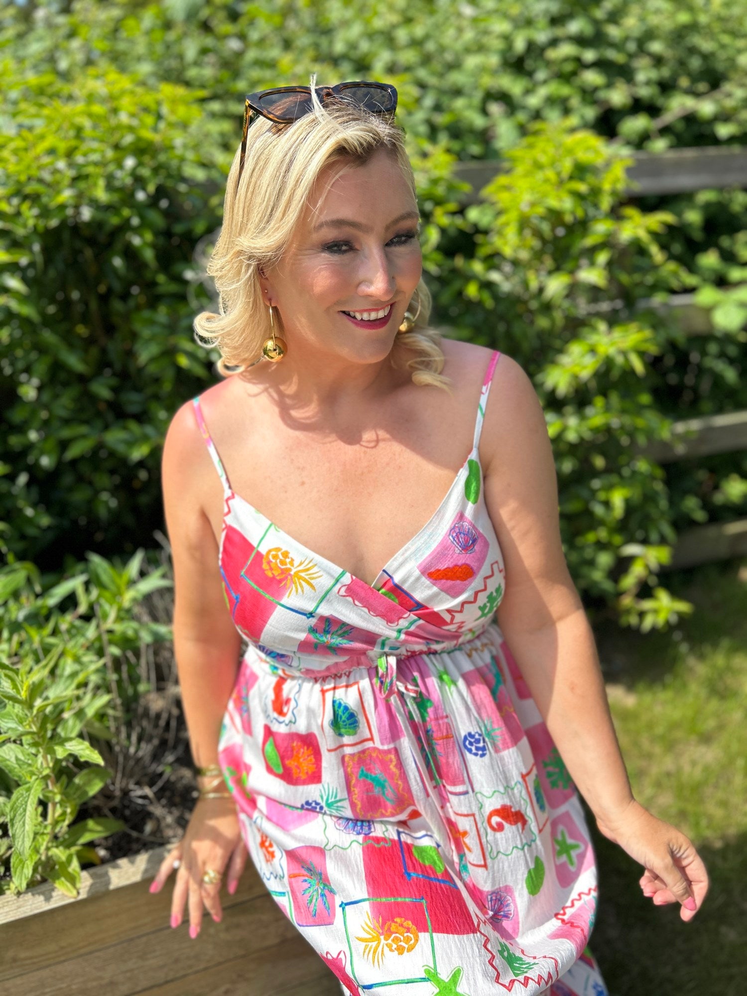 Sydney Dress Pink - Image 1