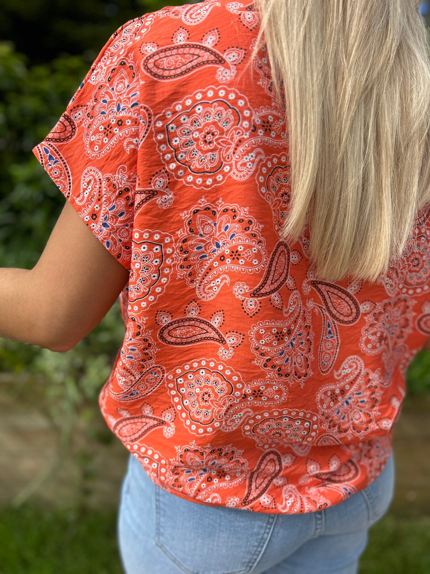 Ruthie Top Orange - Image 4