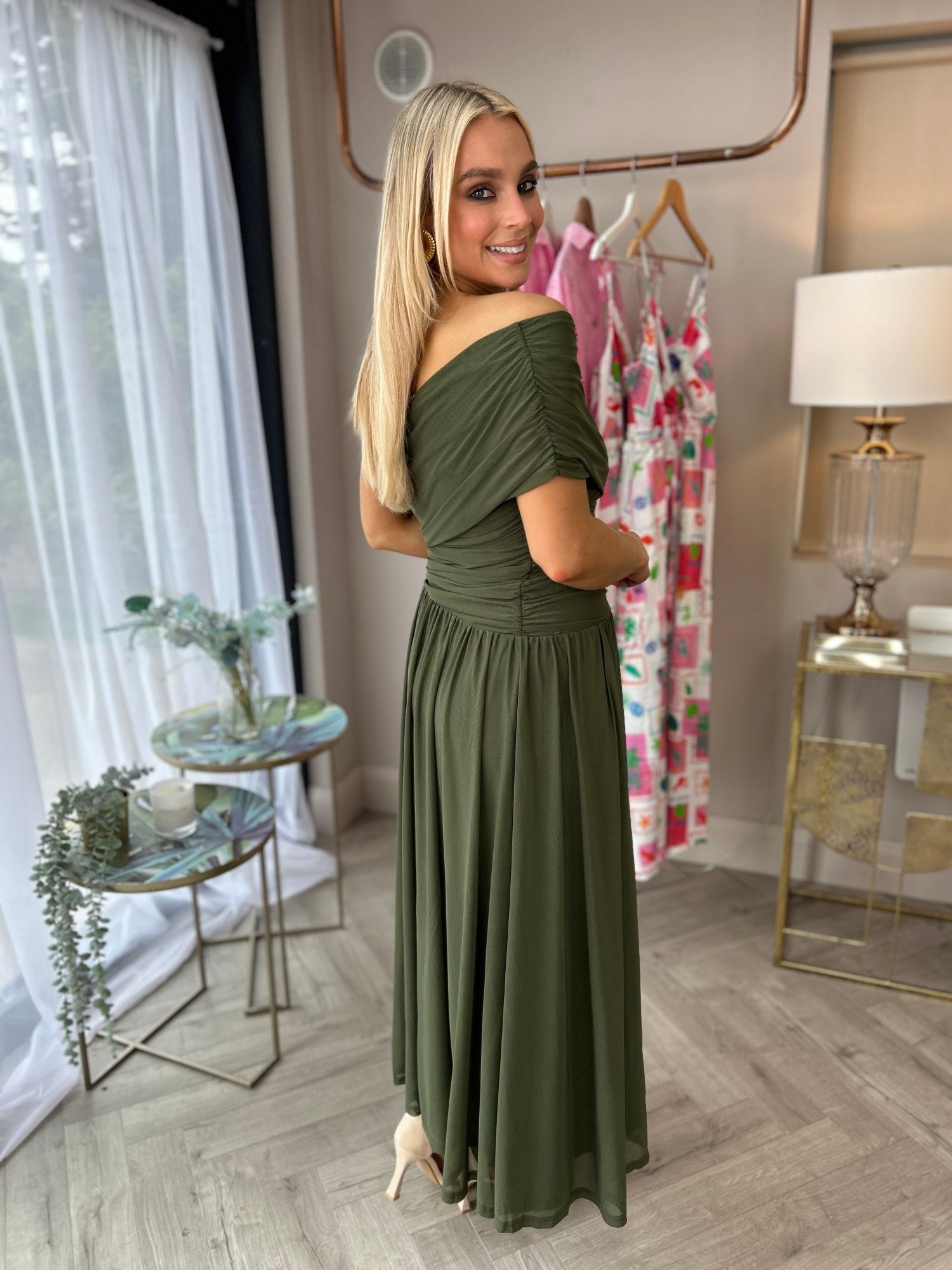 Inez dress Green - Image 3
