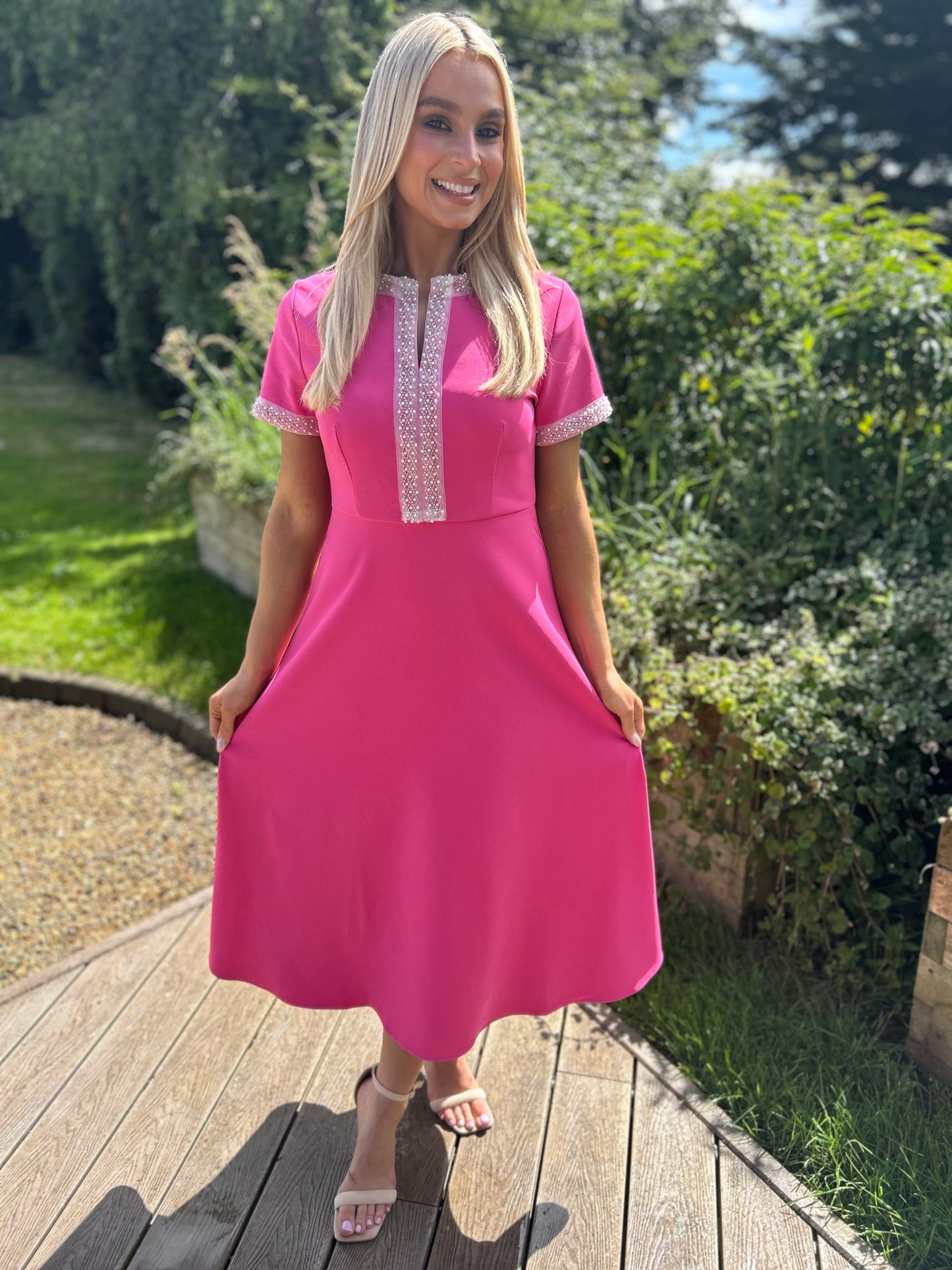 Natalia Dress Pink