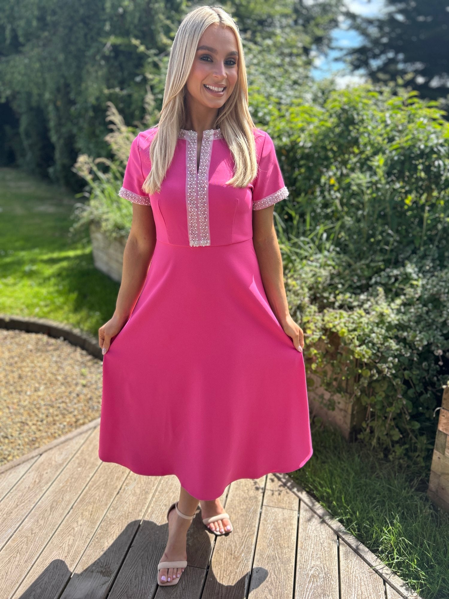 Natalia Dress Pink