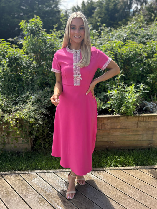 Natalia Dress Pink