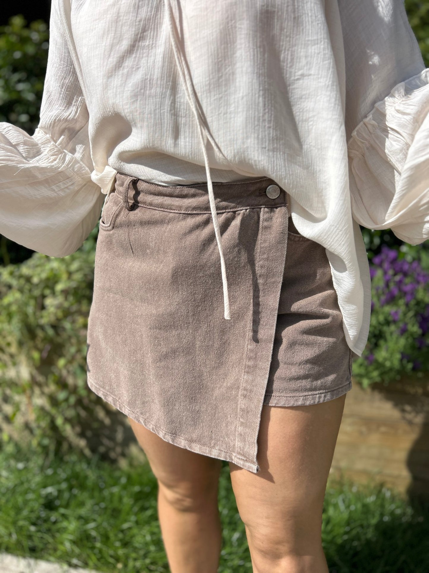 Aria Denim Skort - Image 12