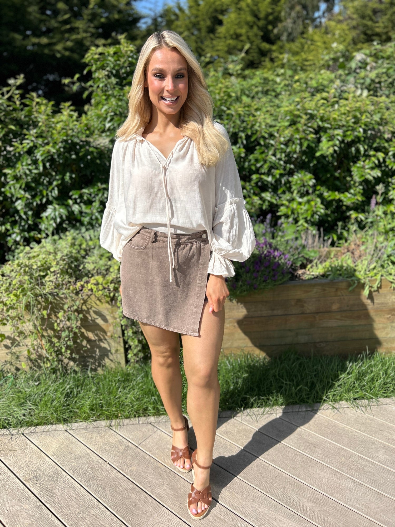 Aria Denim Skort - Image 6