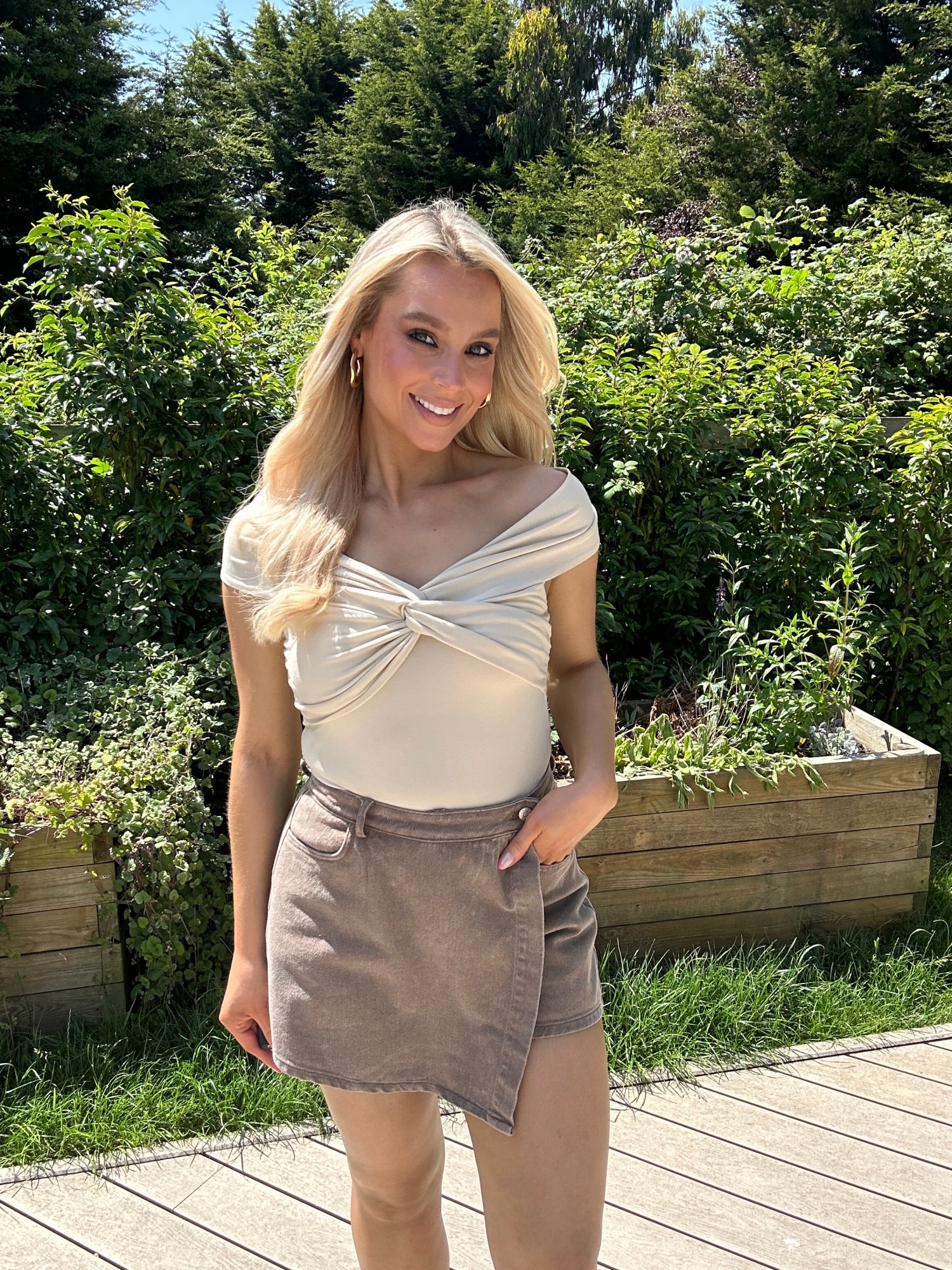 Aria Denim Skort - Image 14