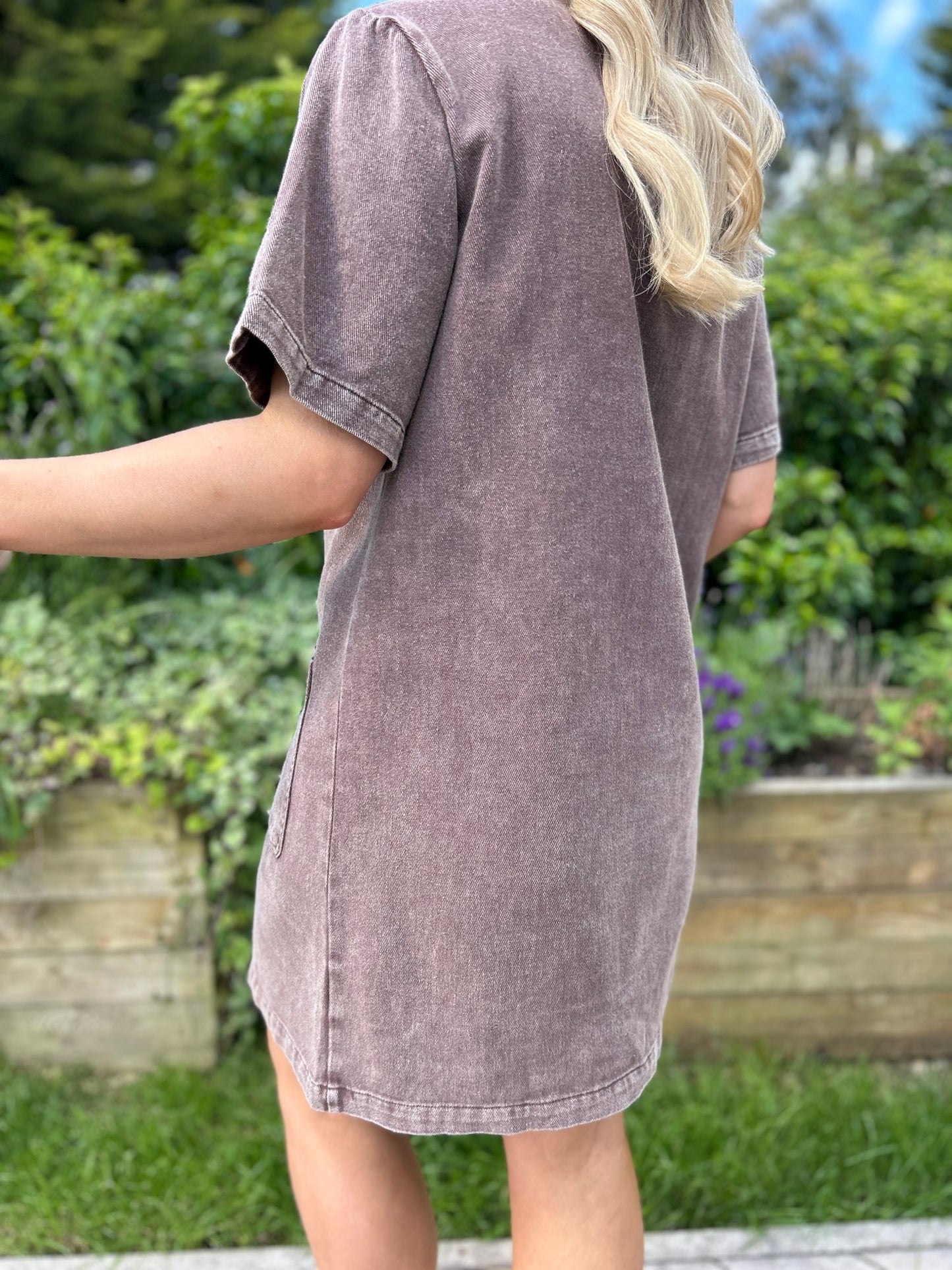 Elsa Denim Dress - Image 4
