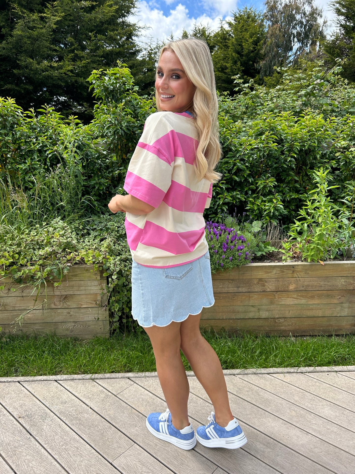 Belle Denim Skirt