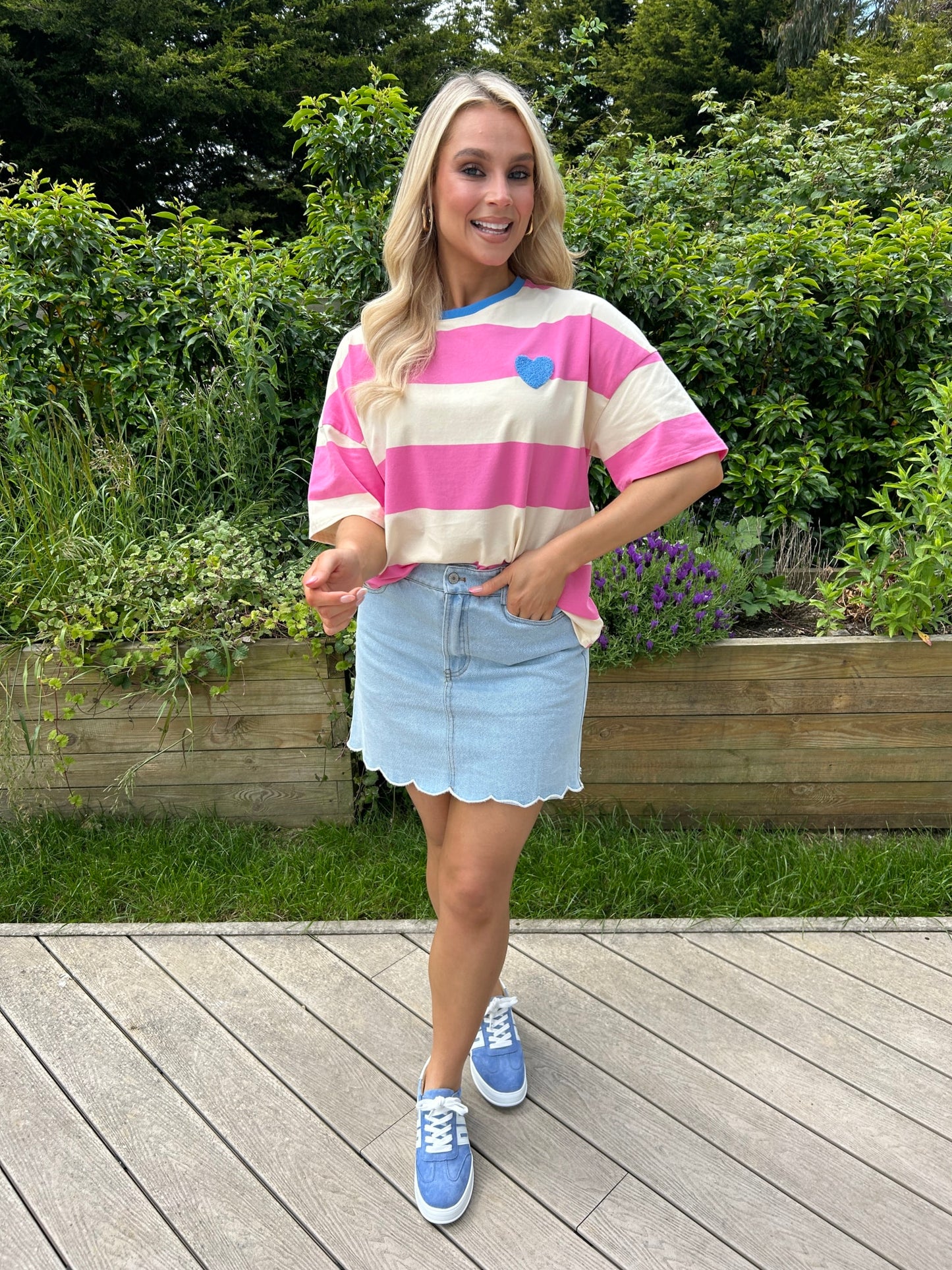 Belle Denim Skirt