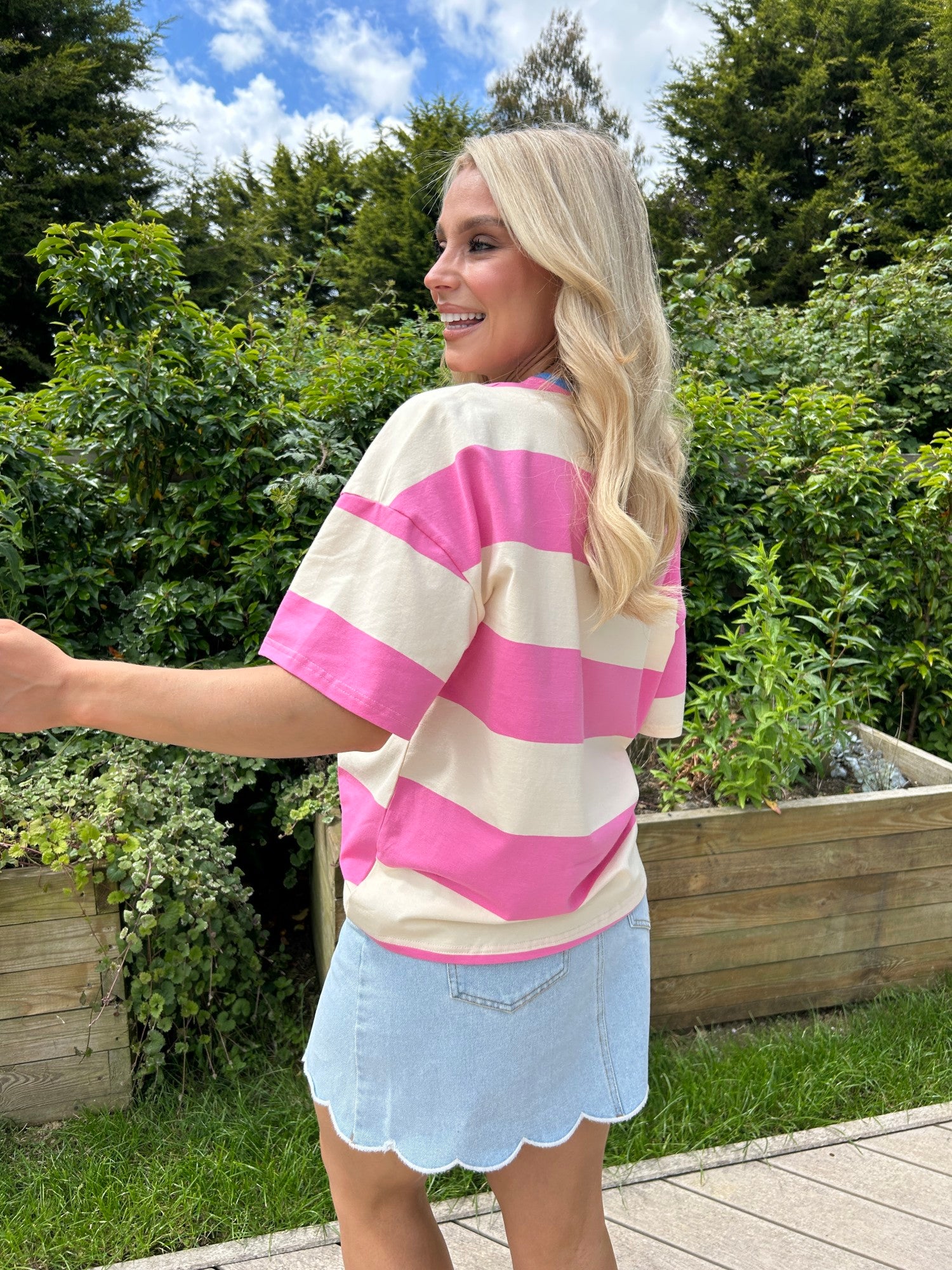 Belle Denim Skirt