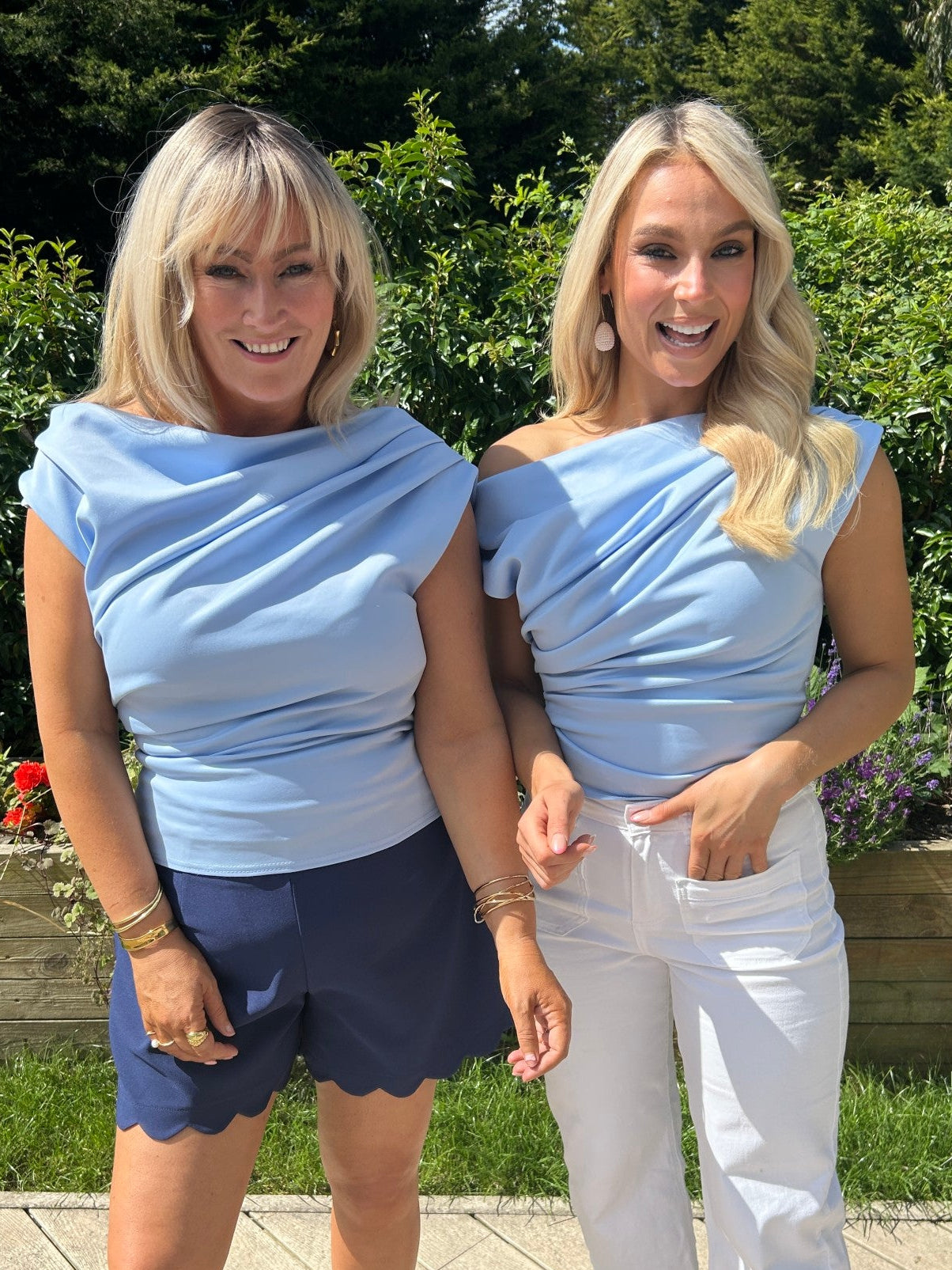 Donna Top Blue - Image 1