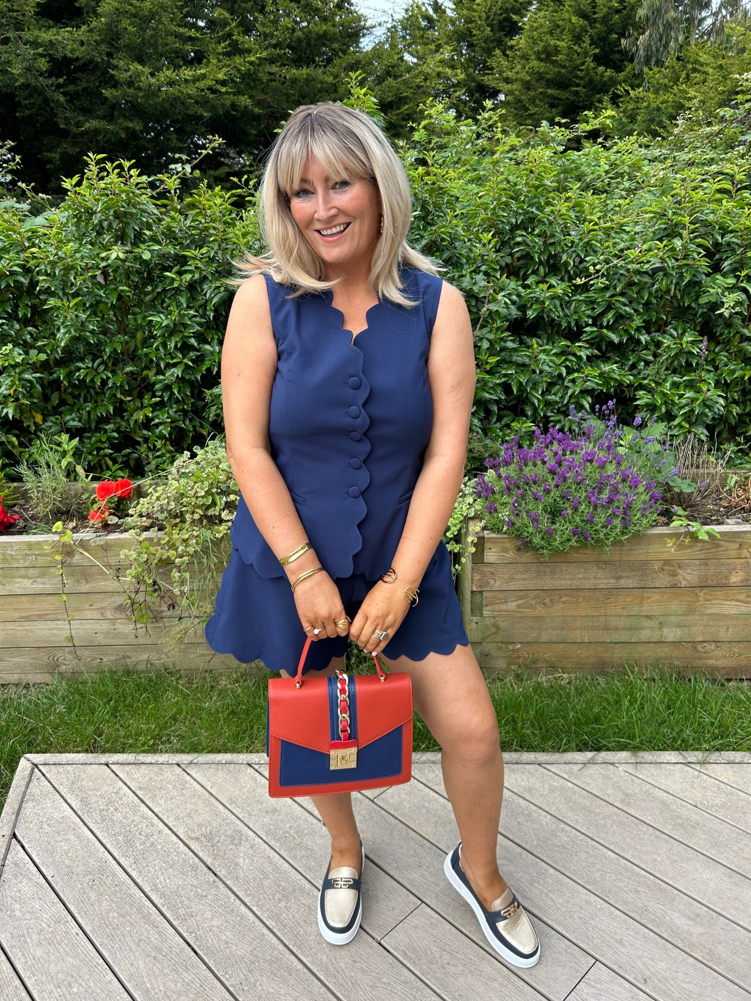 Ophelia Co-Ord Navy - Image 6