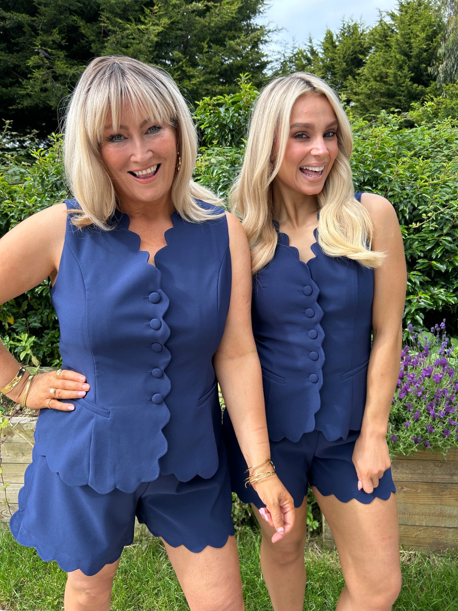Ophelia Co-Ord Navy - Image 2