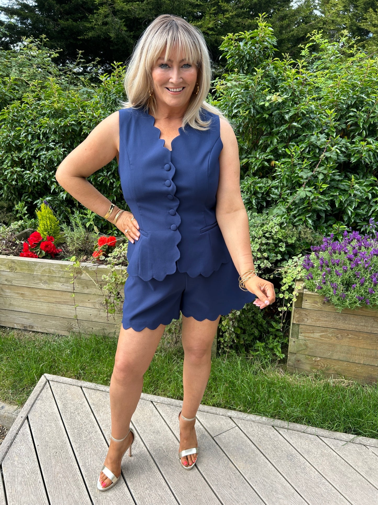 Ophelia Co-Ord Navy - Image 7