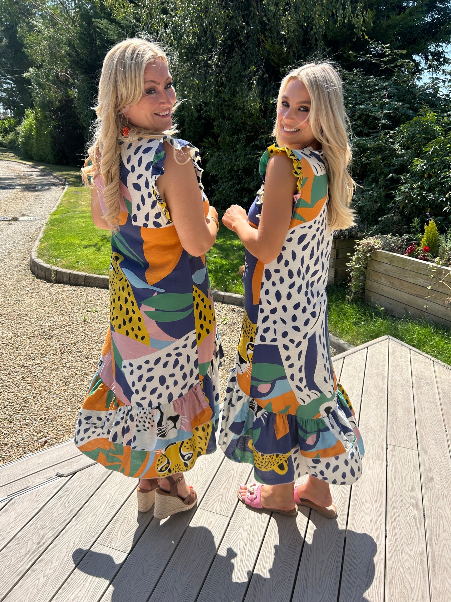 Nina Print Dress - Image 5
