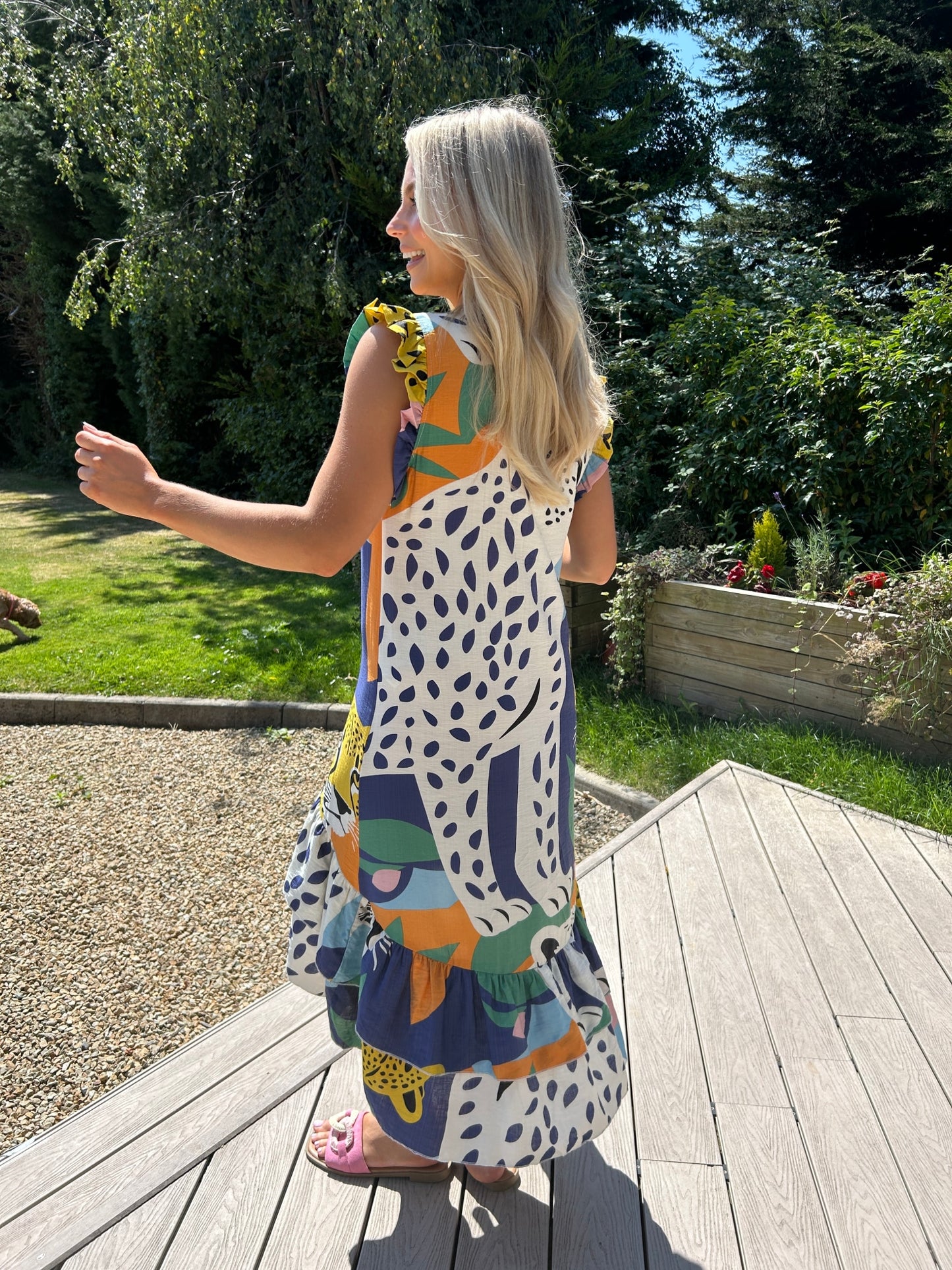 Nina Print Dress - Image 10
