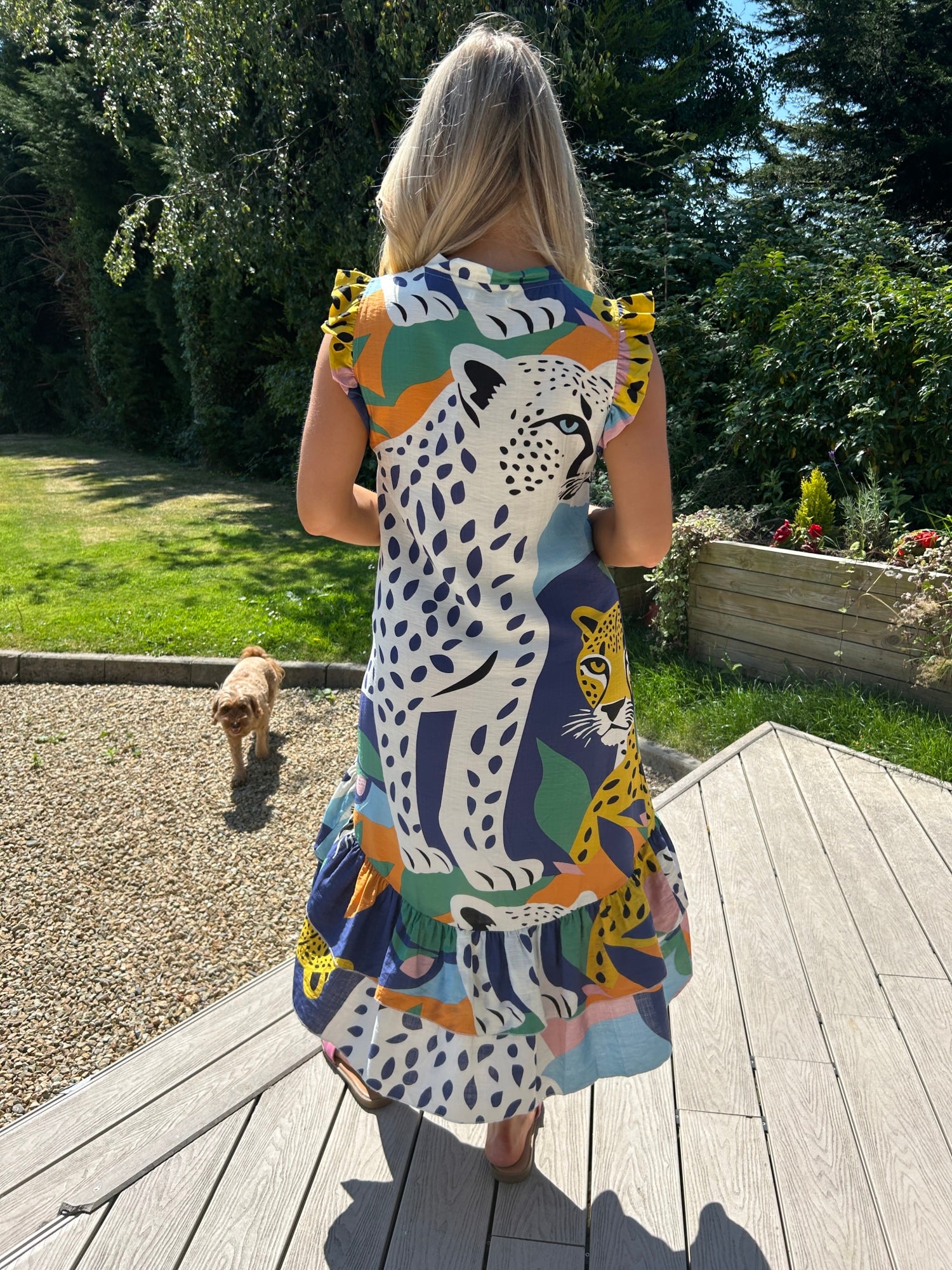 Nina Print Dress - Image 11