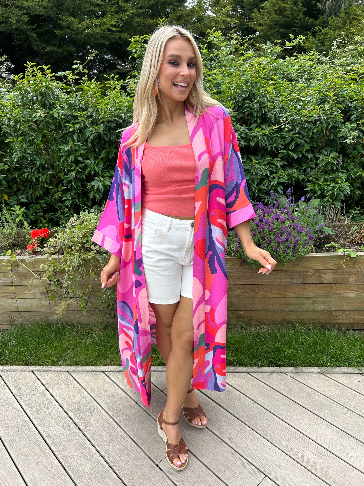 kiki Pink kimono - Image 3