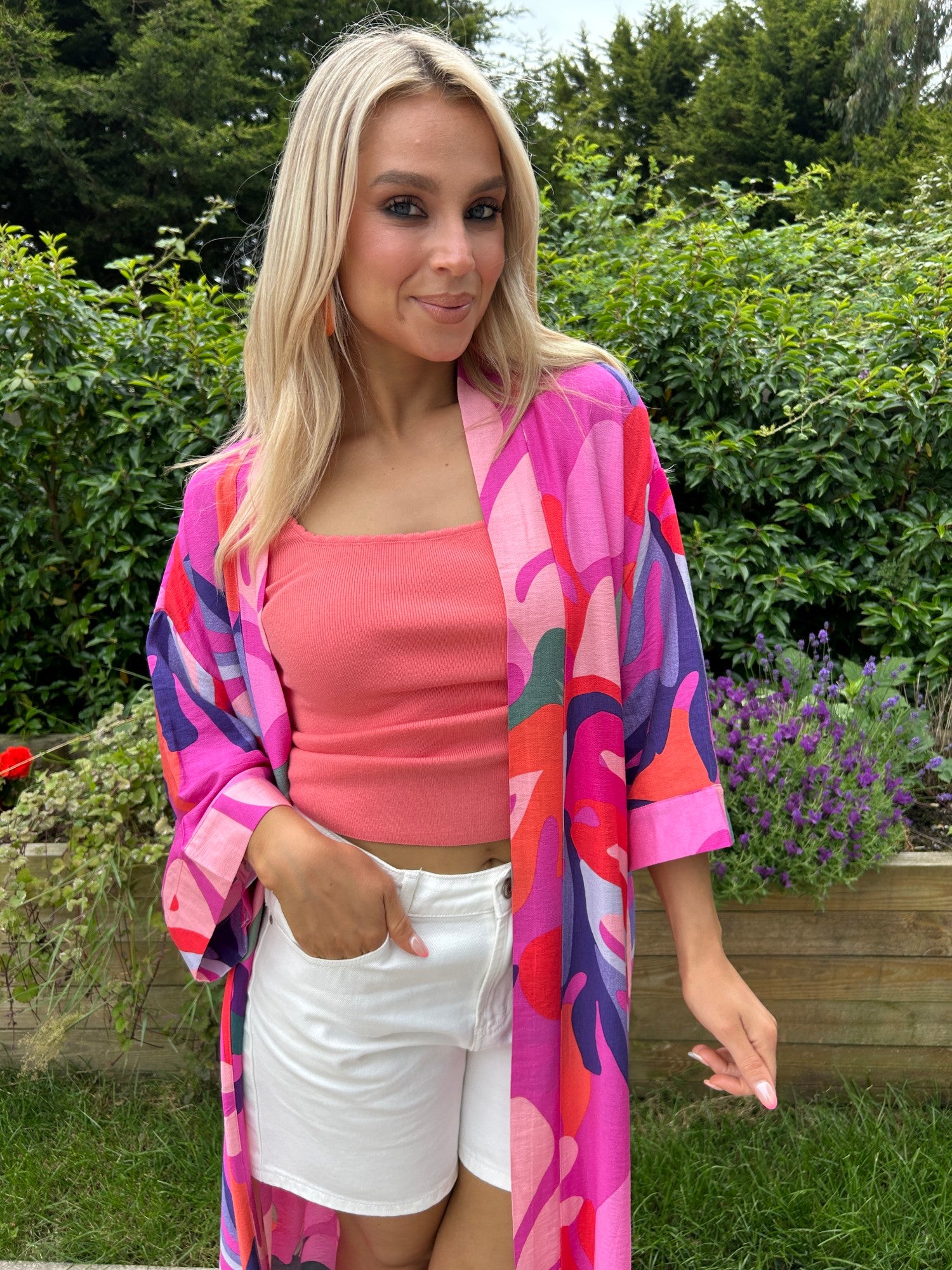 kiki Pink kimono - Image 4