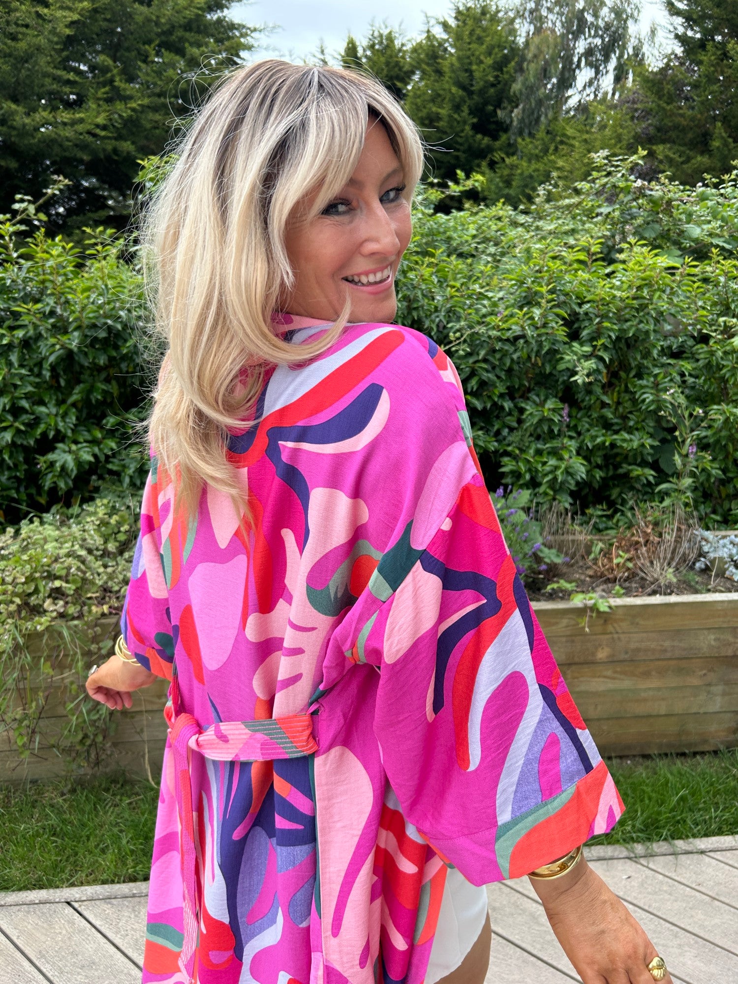 kiki Pink kimono - Image 5