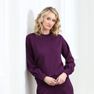 Penny Sweater Plum - Image 1