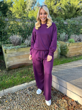 Penny Sweater Plum - Image 1