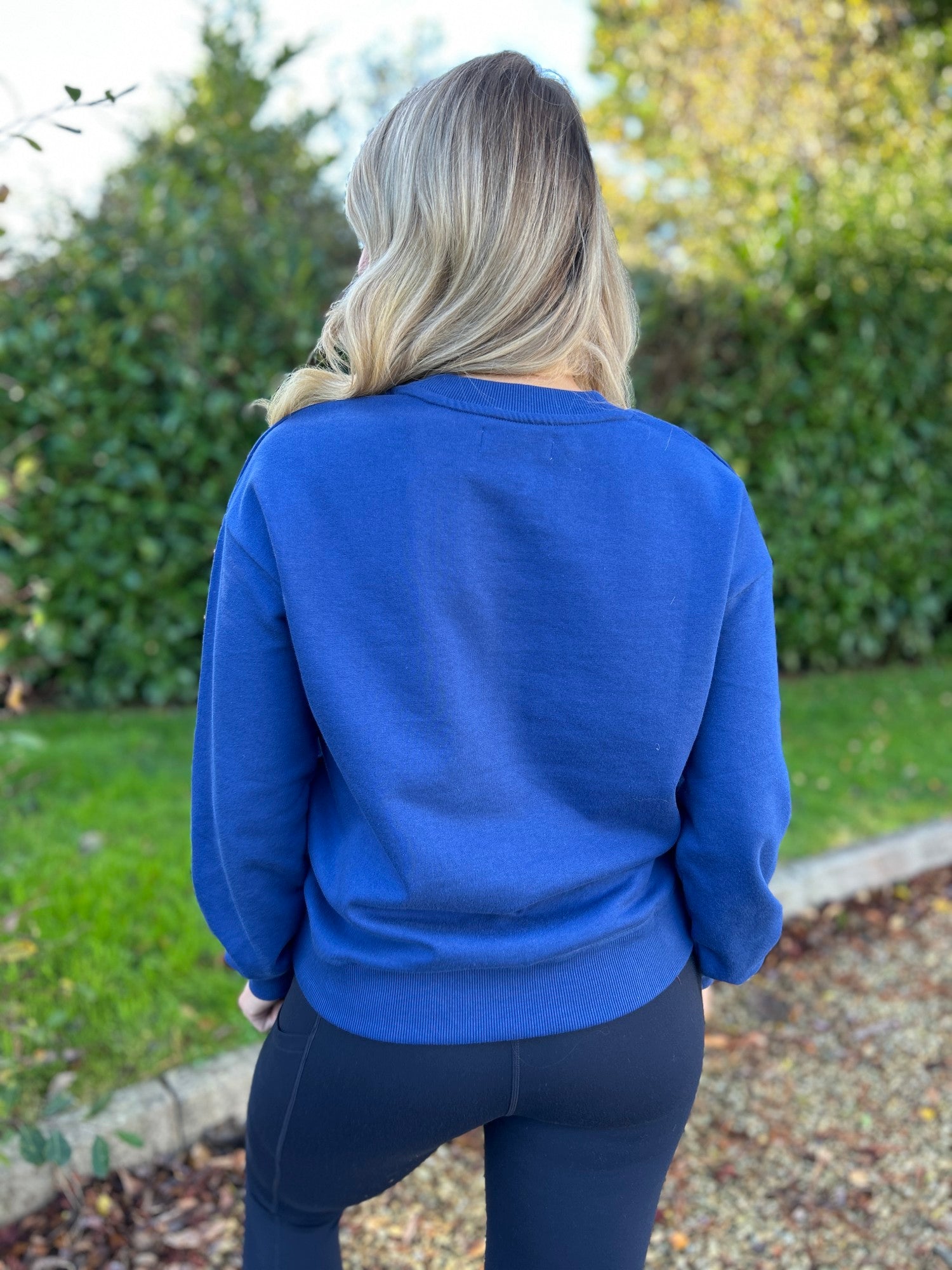 Abbie Sweater Blue - Image 3