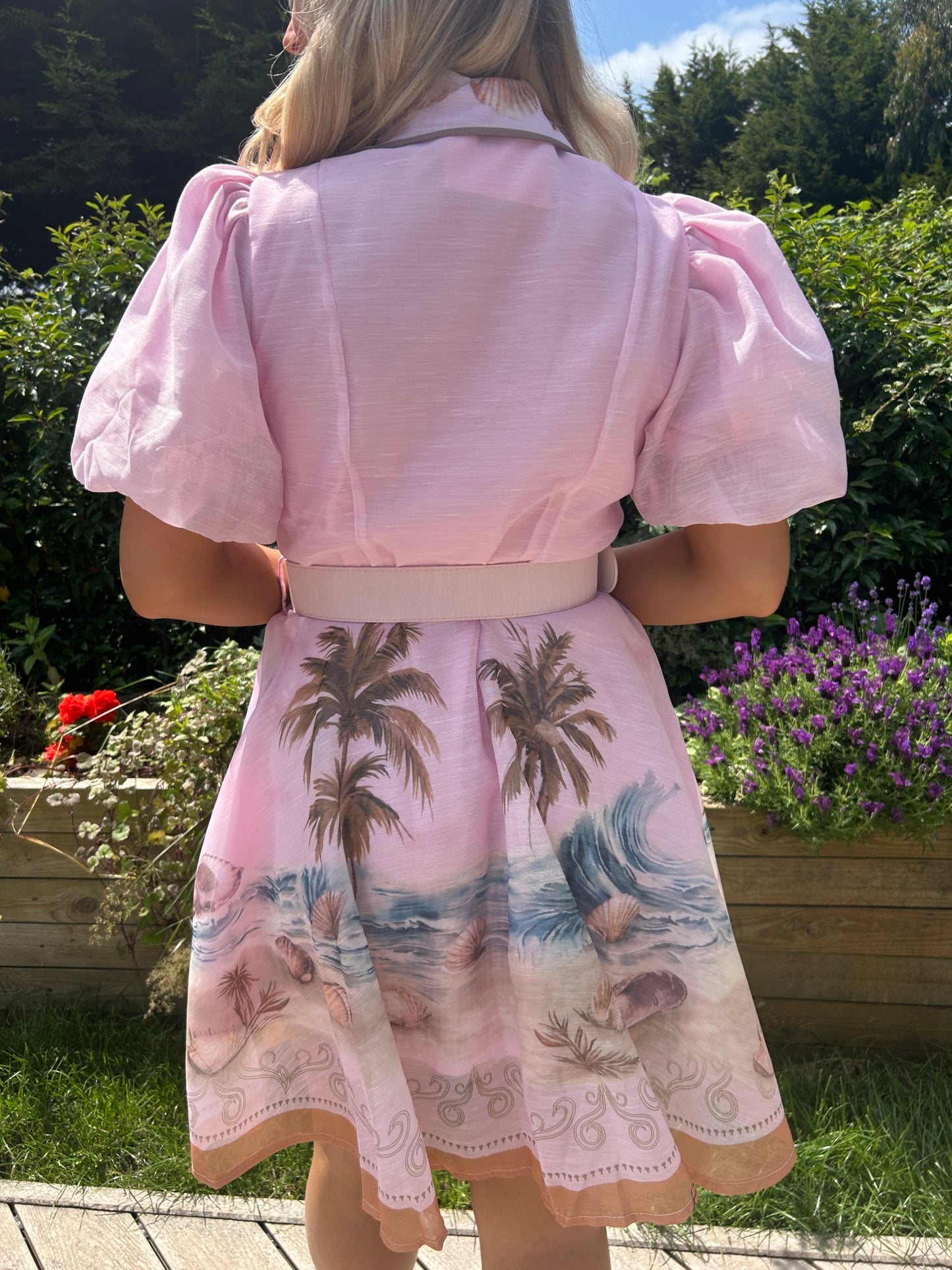 Saffia Dress Pink - Image 8