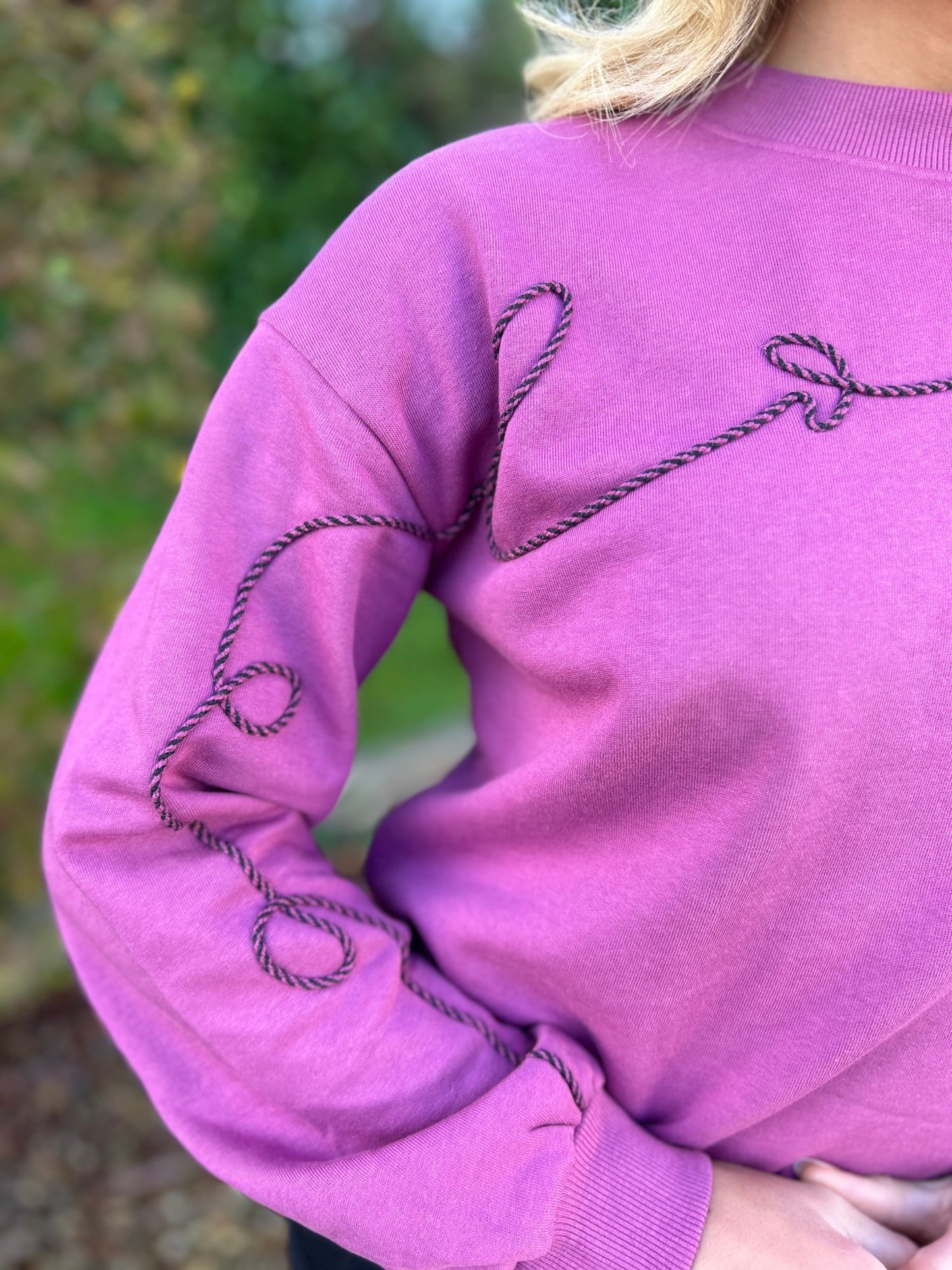 Abbie Sweater Berry - Image 4