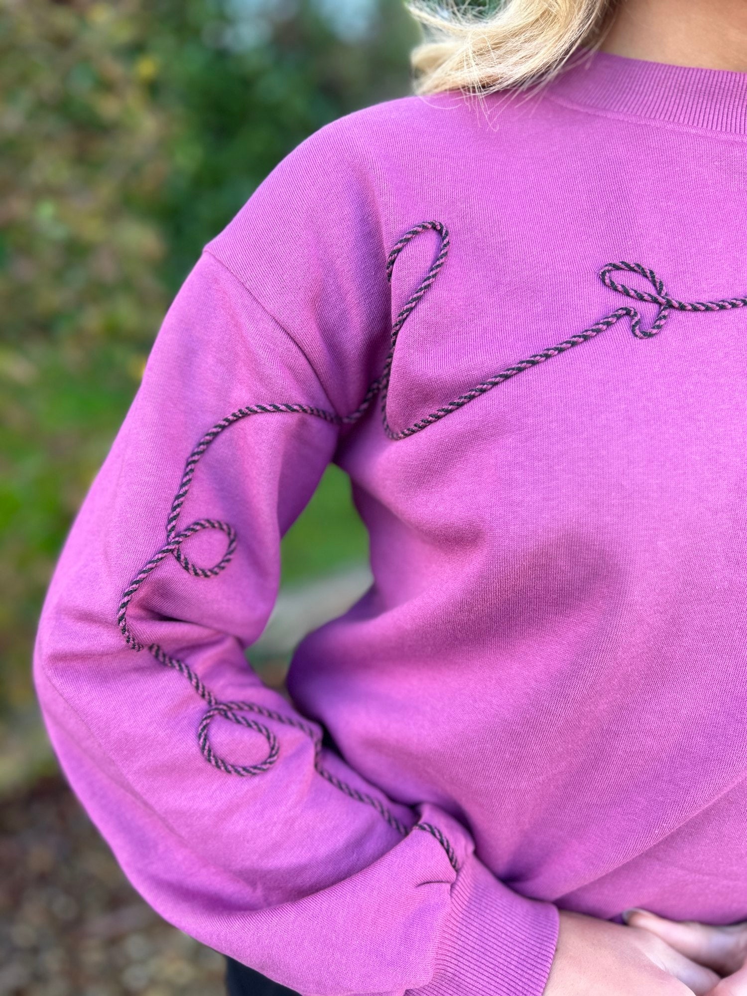 Abbie Sweater Berry - Image 4