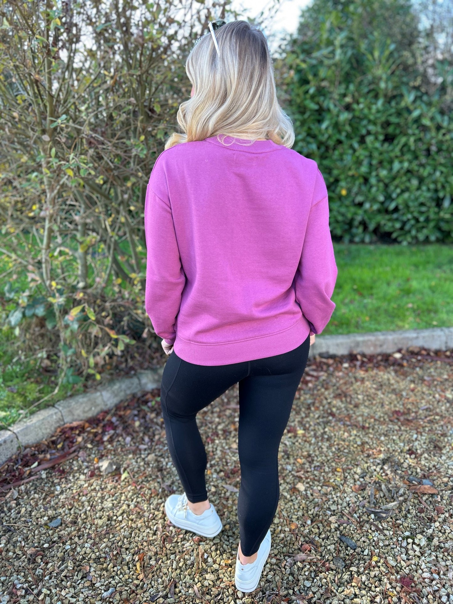 Abbie Sweater Berry - Image 7