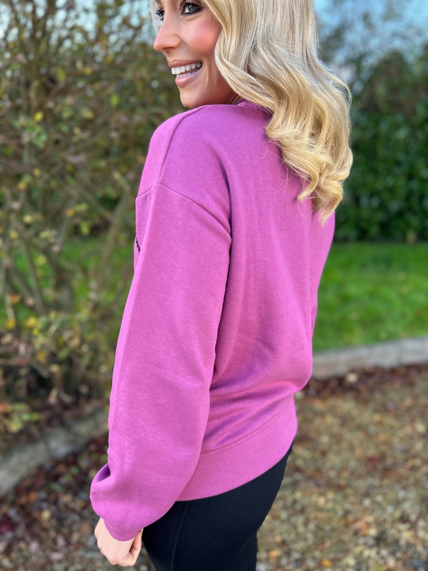 Abbie Sweater Berry - Image 8