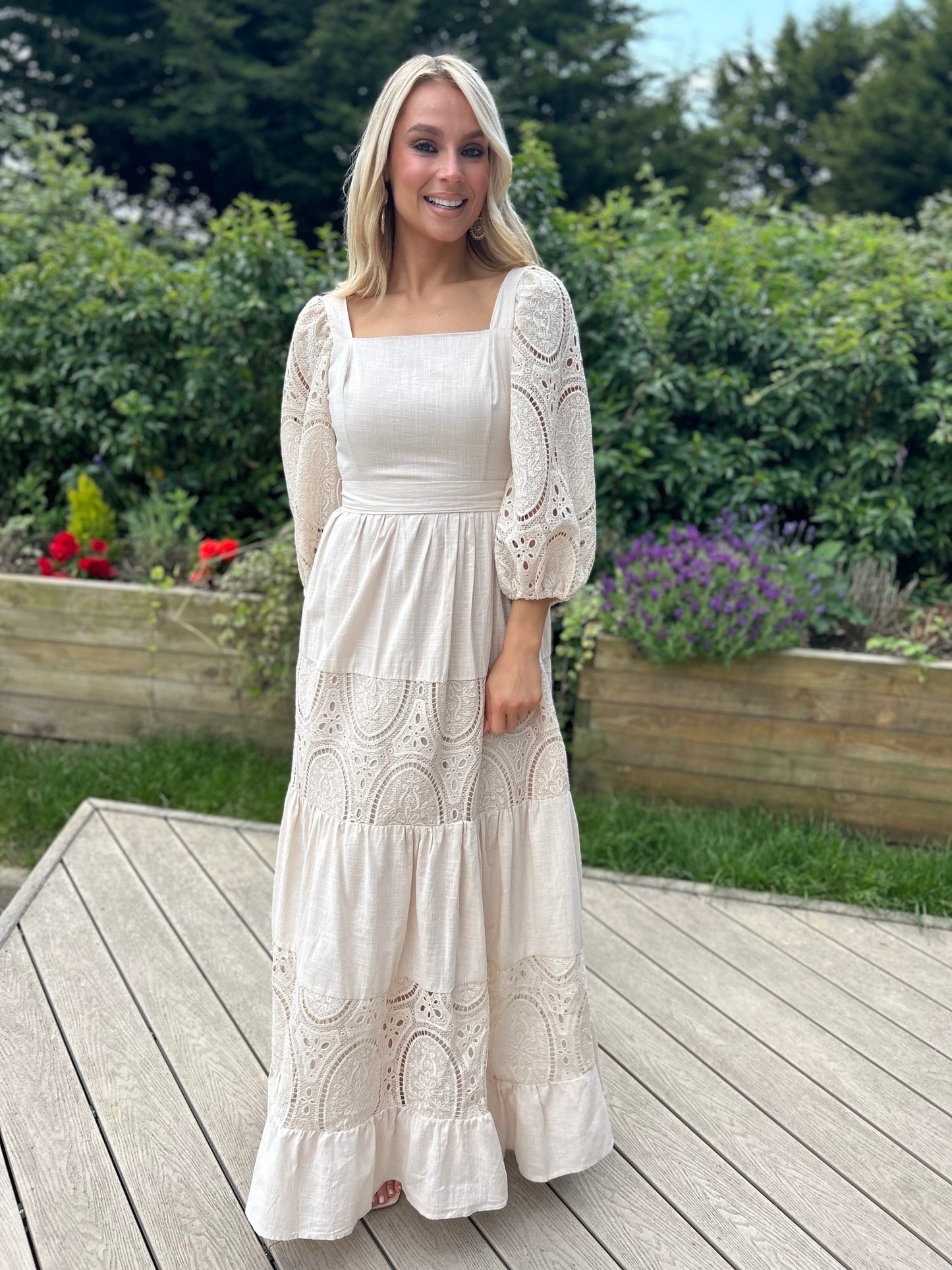 Claudie Dress Natural - Image 3