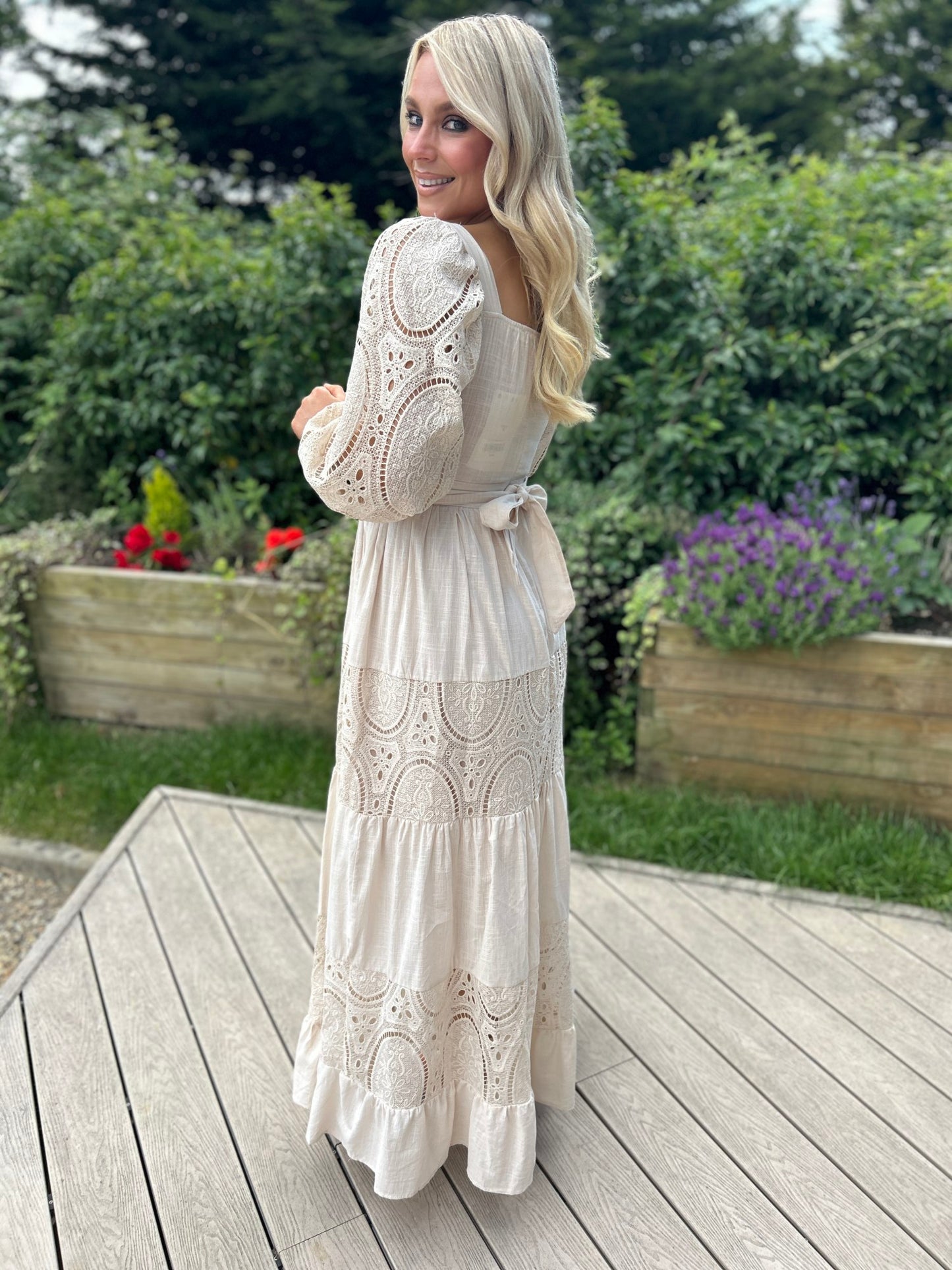 Claudie Dress Natural - Image 4