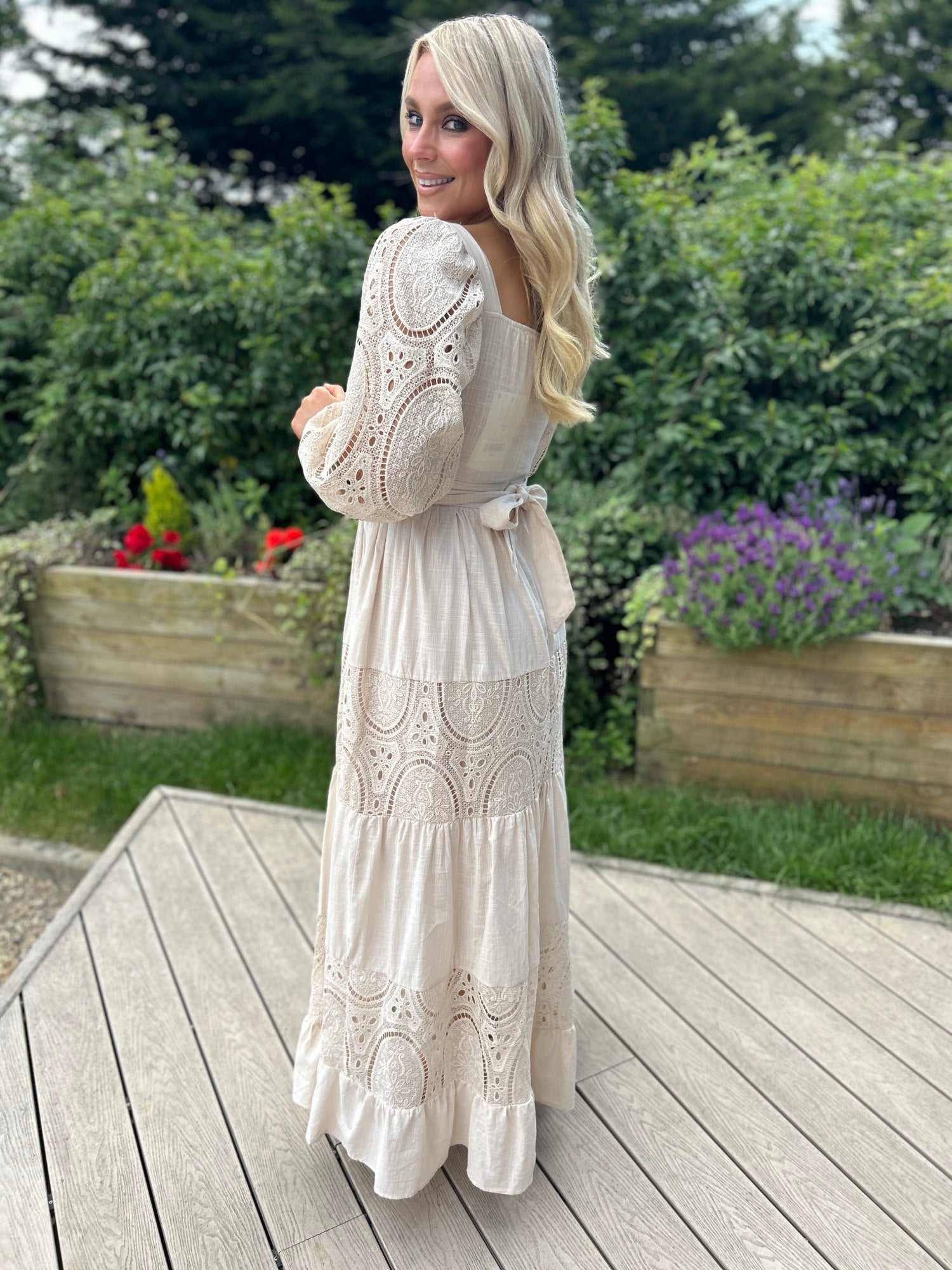 Claudie Dress Natural - Image 4