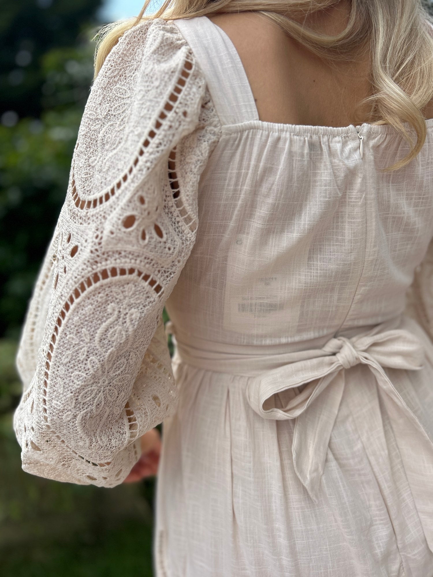 Claudie Dress Natural - Image 6