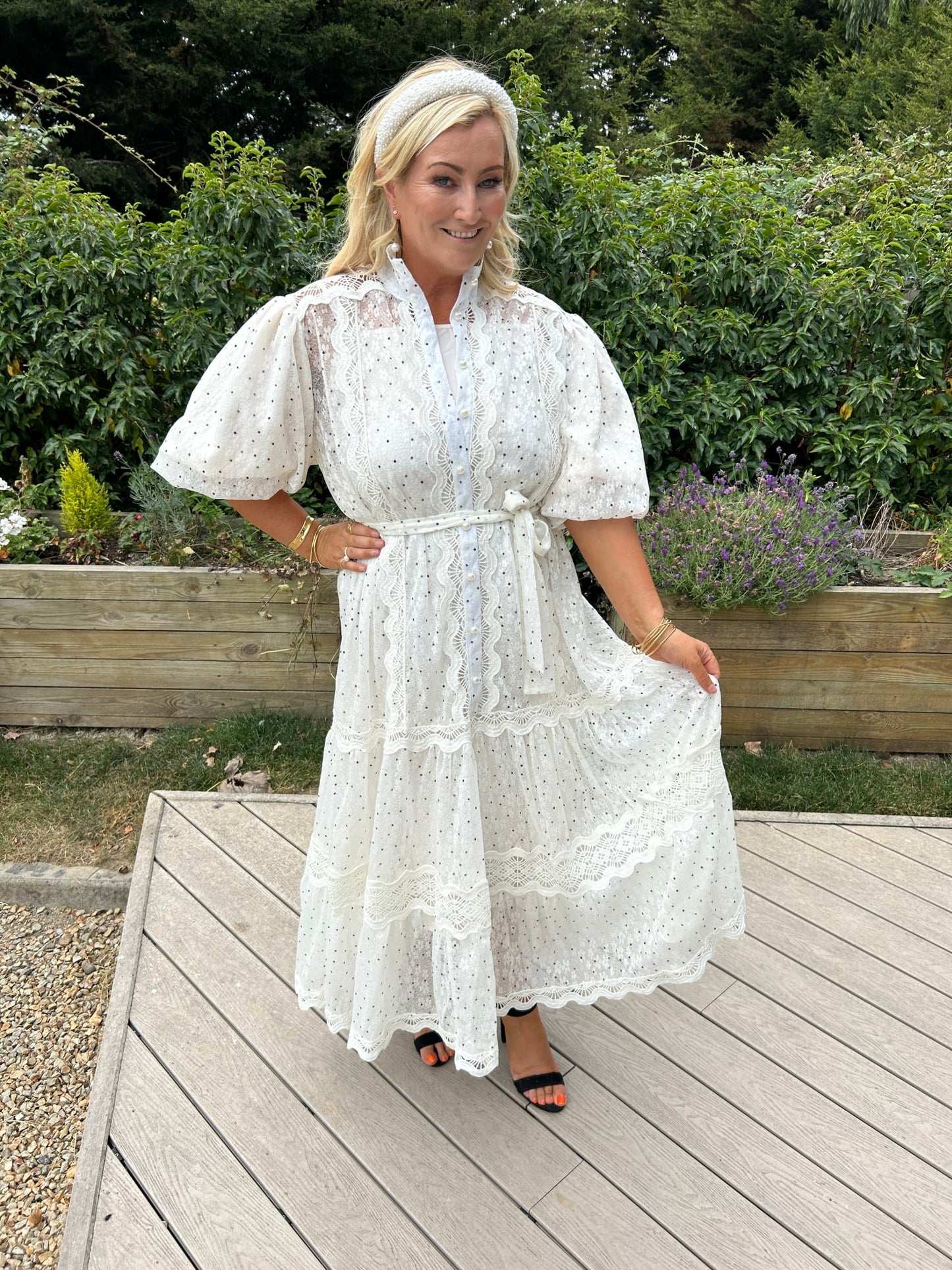 Blaine Dot Dress