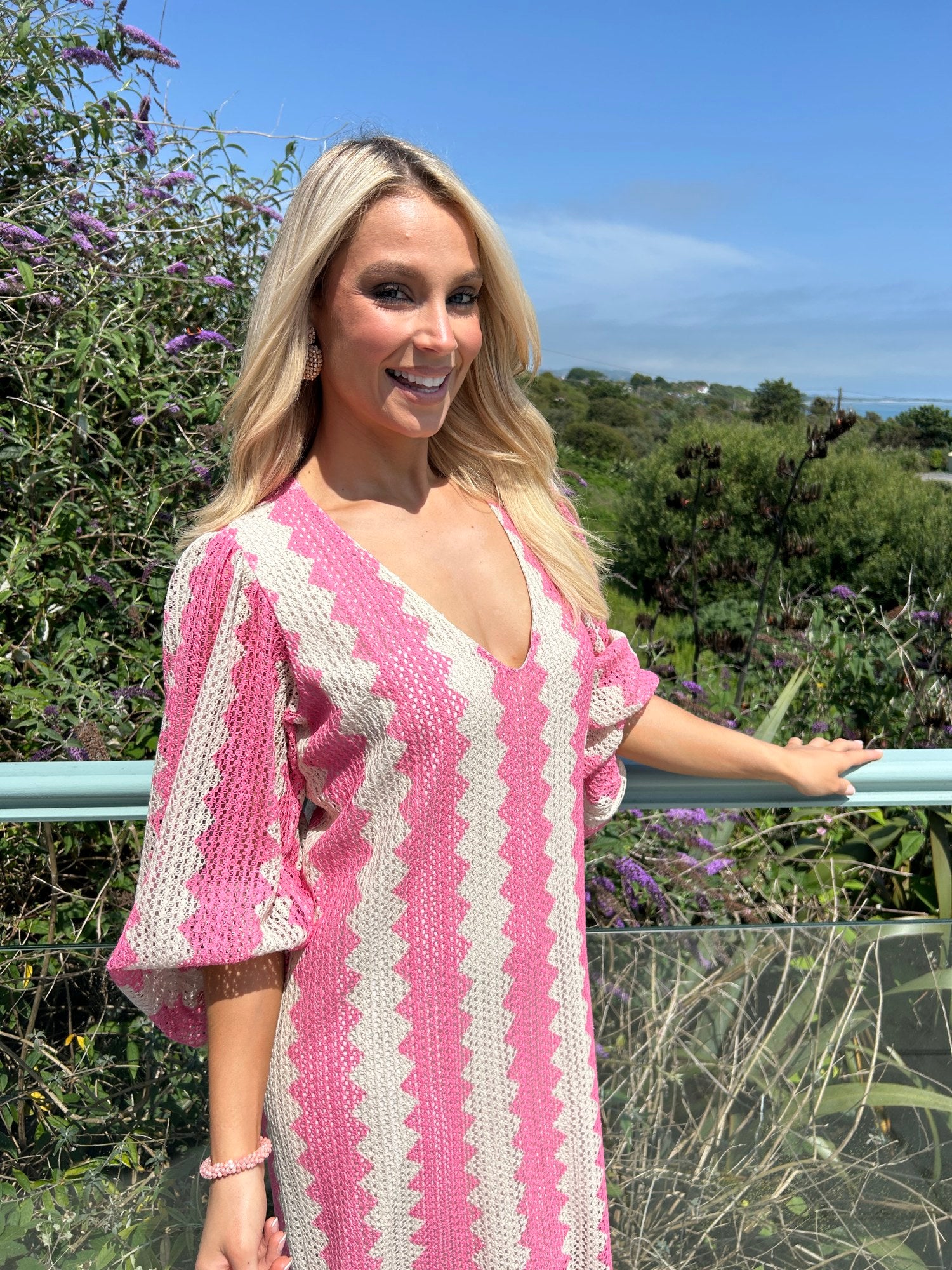 Anissa Dress Pink - Image 1