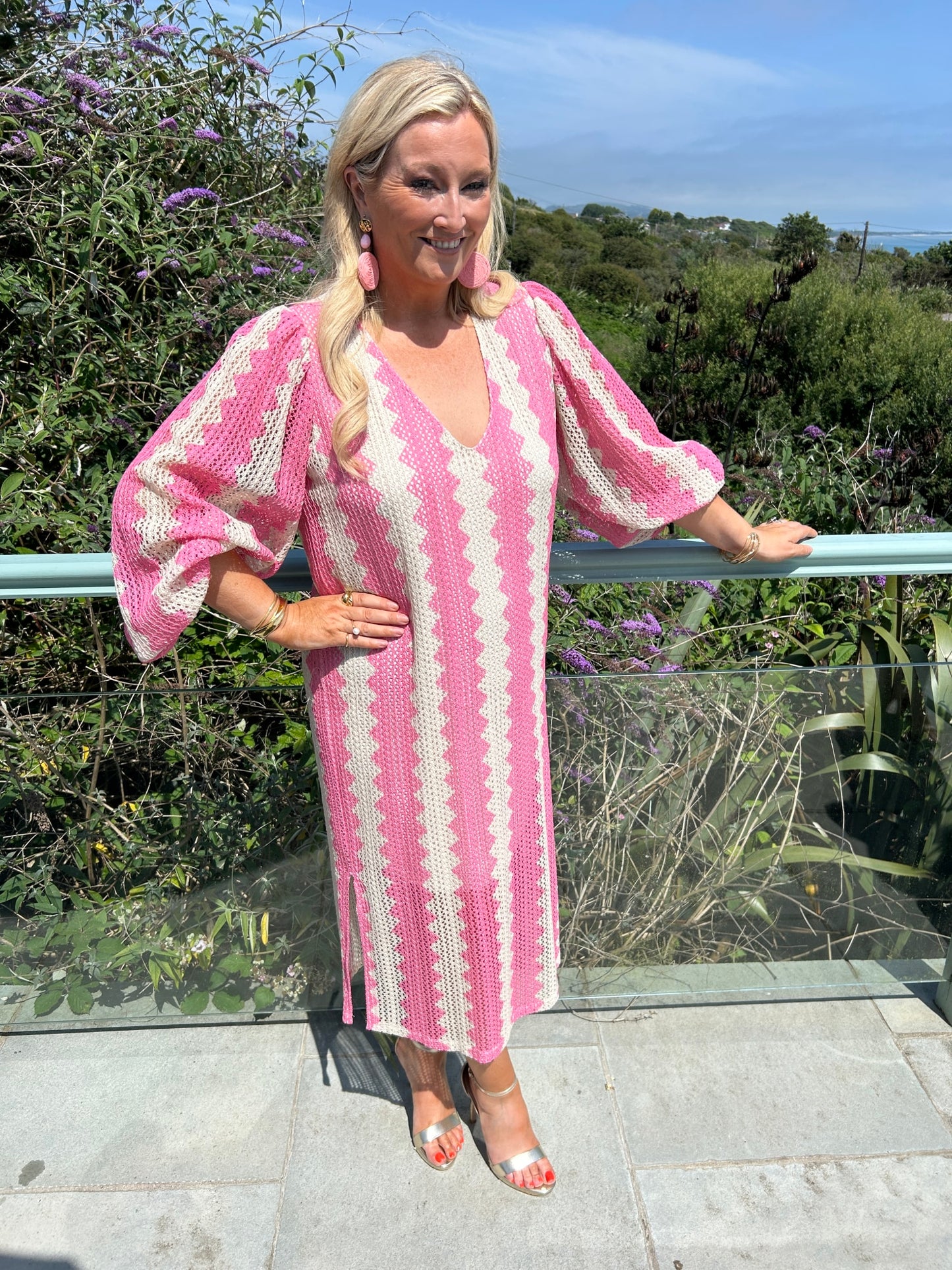 Anissa Dress Pink - Image 9