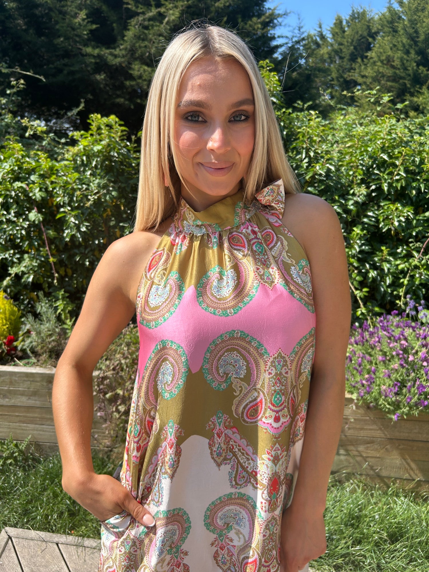 Nala Dress Pistachio