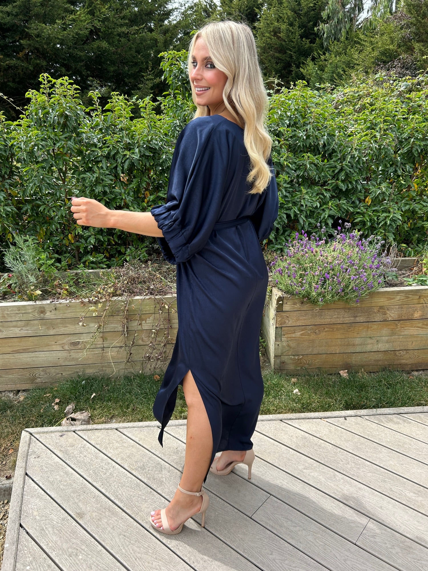 Montpellier Dress Navy - Image 2