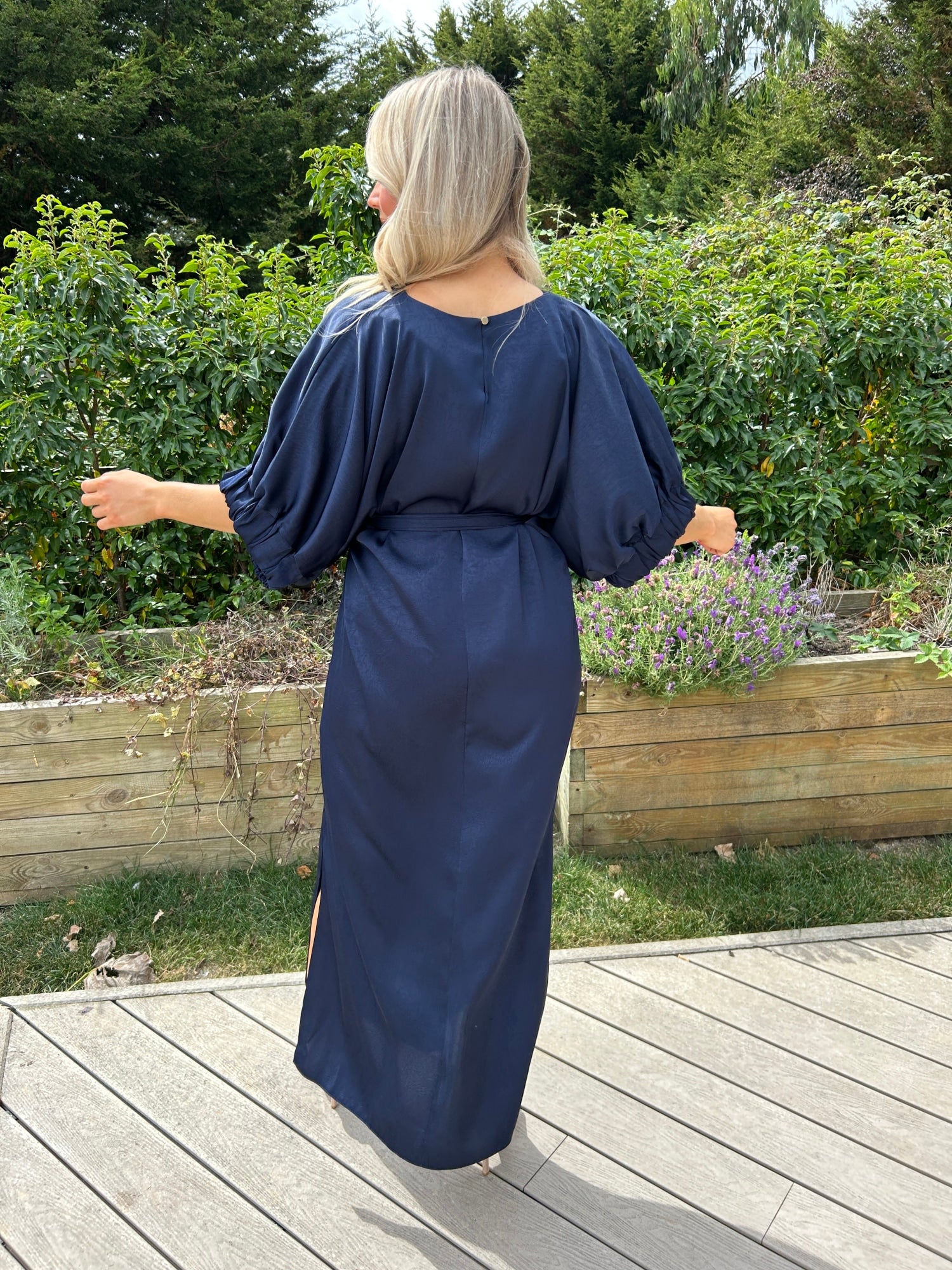 Montpellier Dress Navy - Image 7