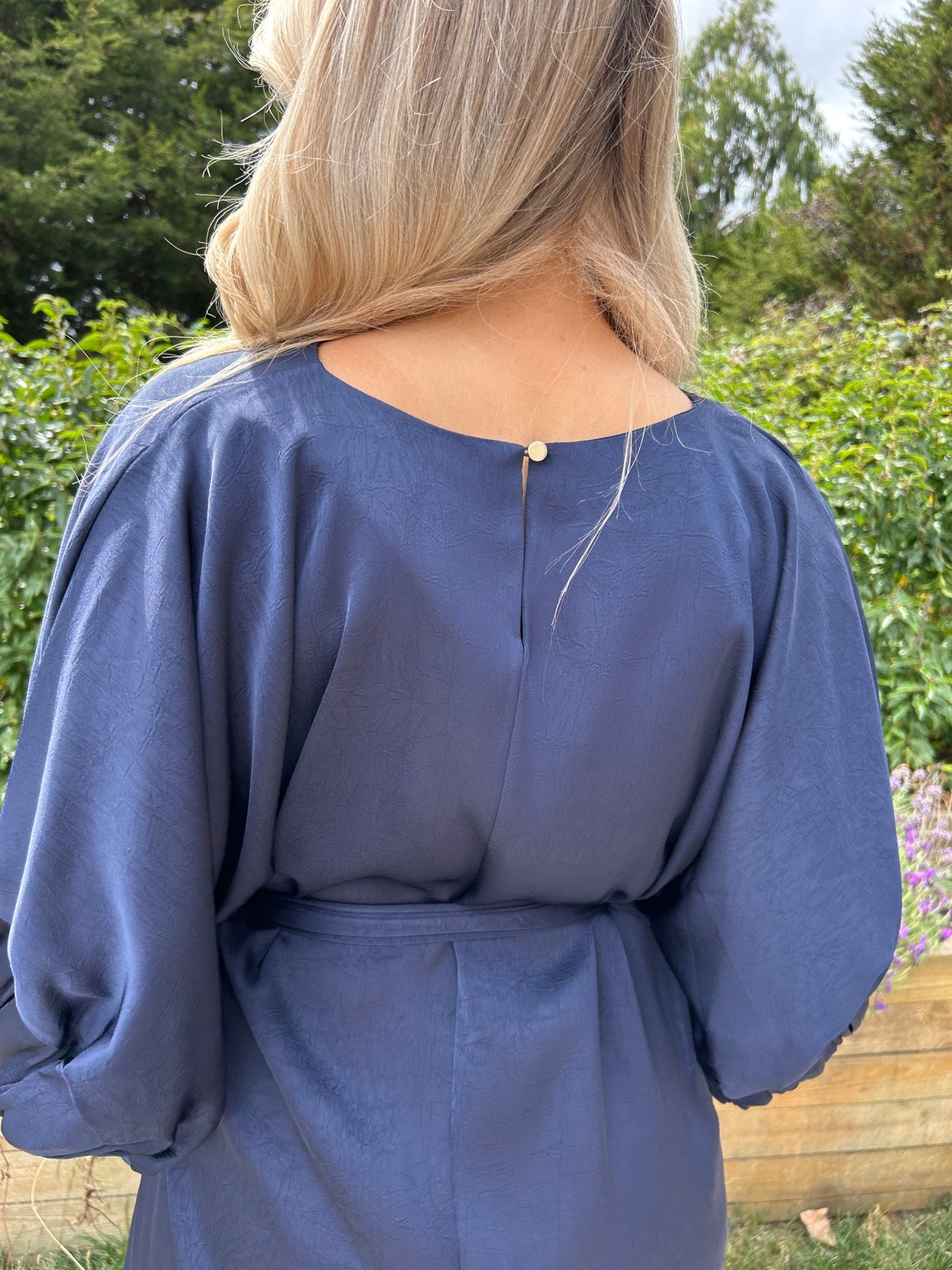 Montpellier Dress Navy - Image 8