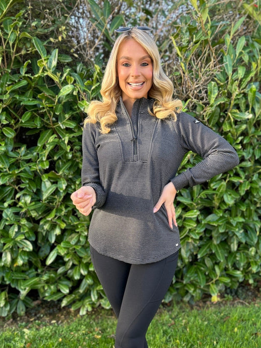 Kia Half Zip Black - Image unknown