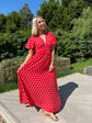 Rory Red Spot Dress - Image unknown
