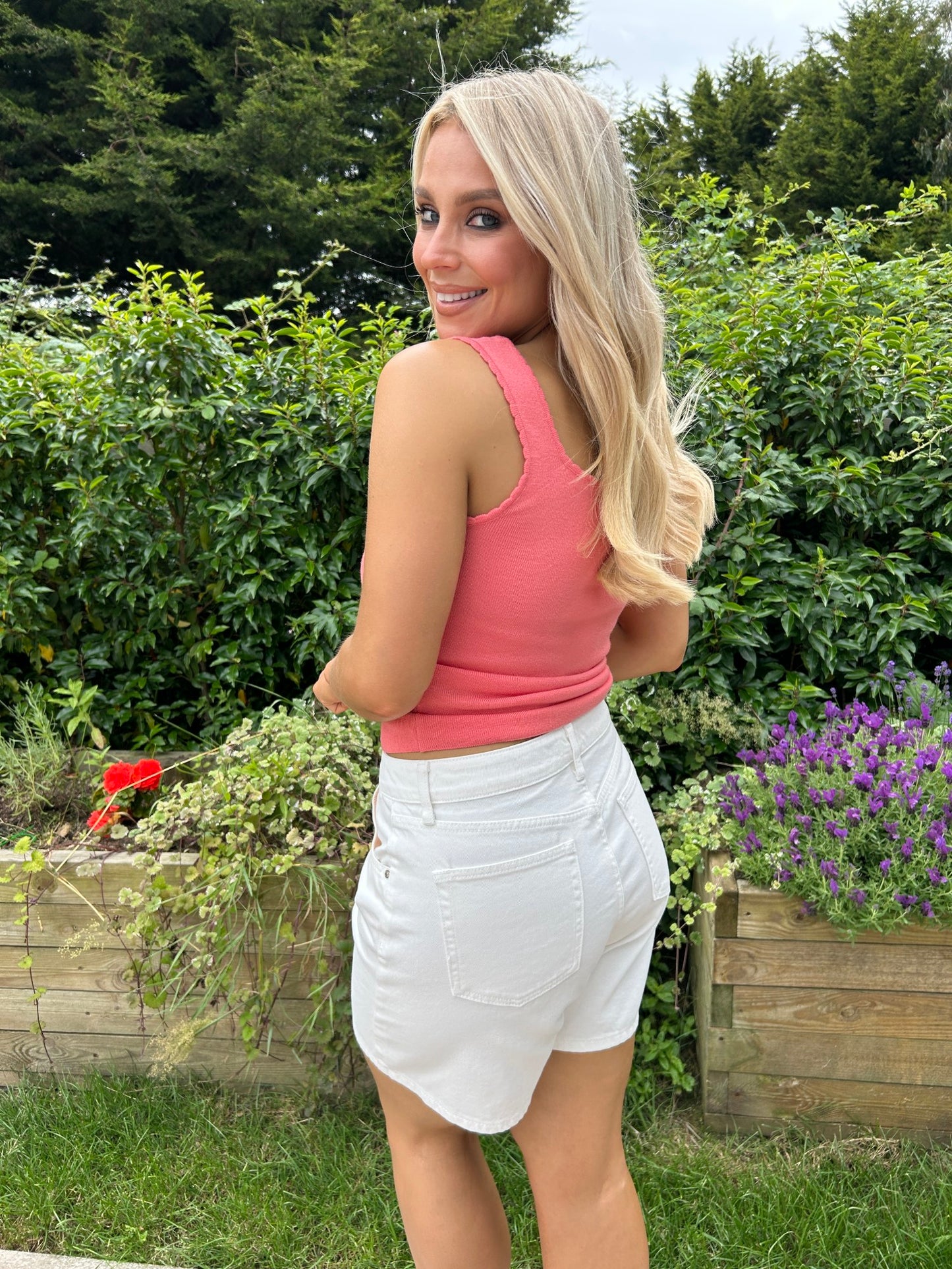Jayla Coral Vest Top