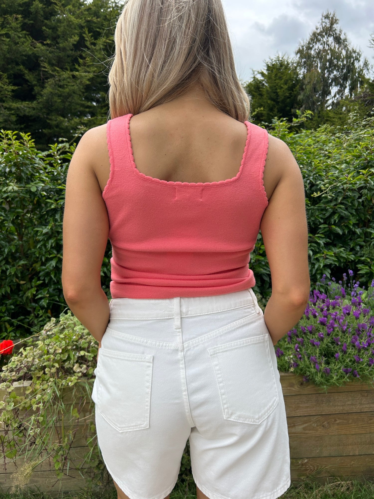 Jayla Coral Vest Top