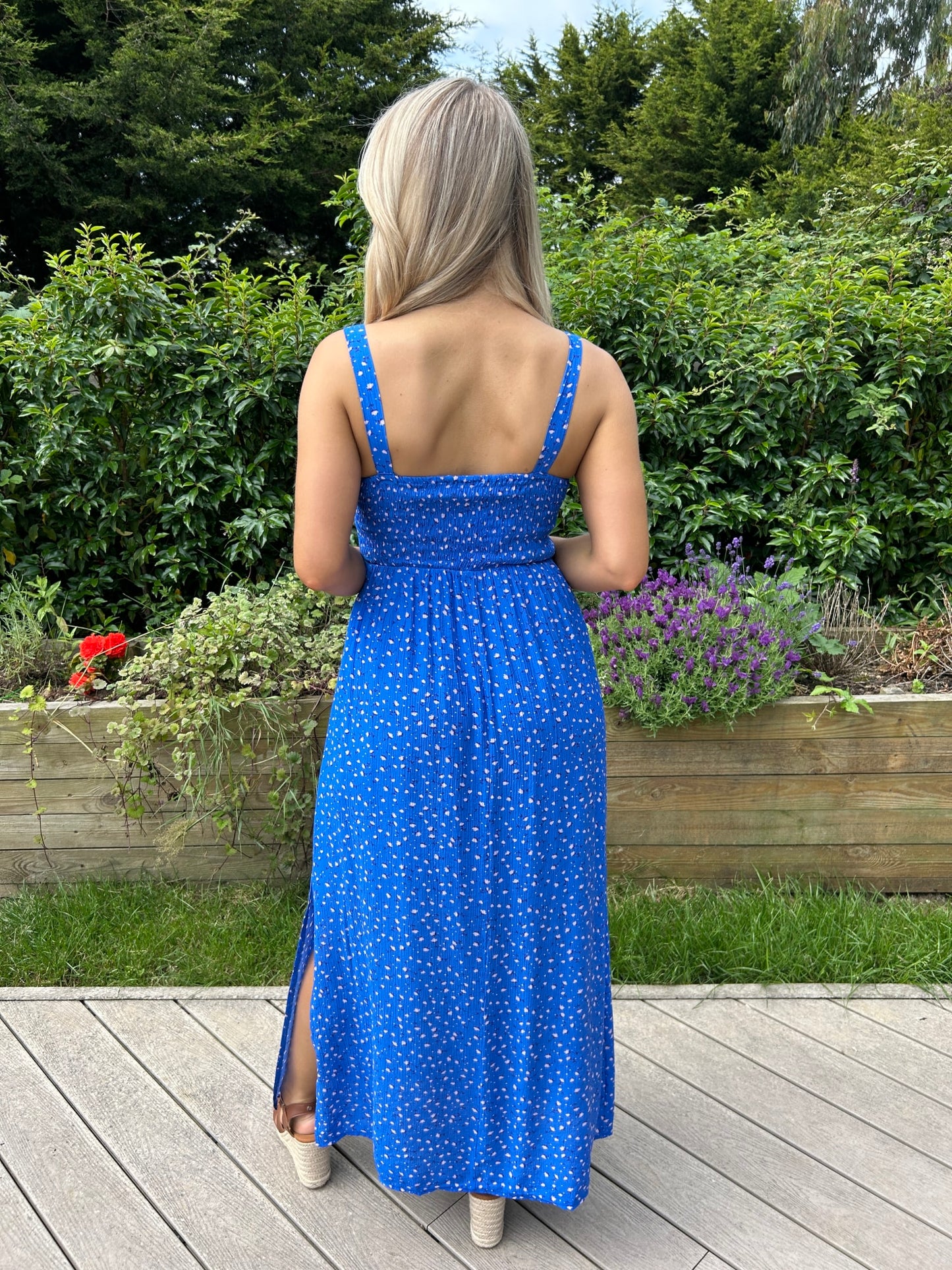Gigi Blue Dress - Image 7