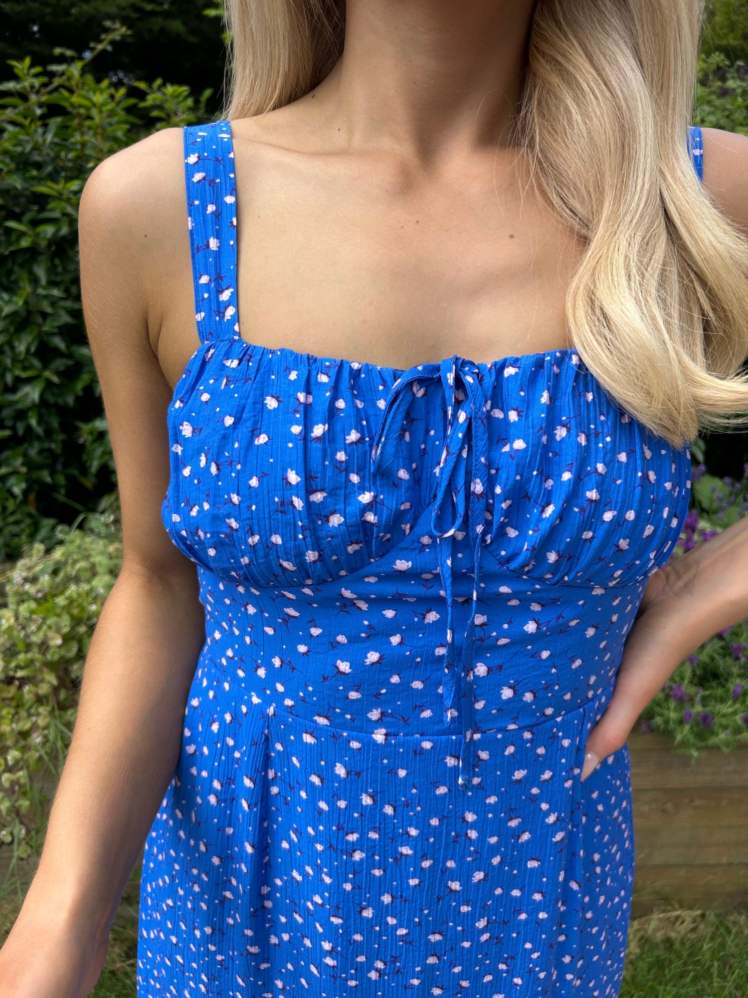 Gigi Blue Dress - Image 8