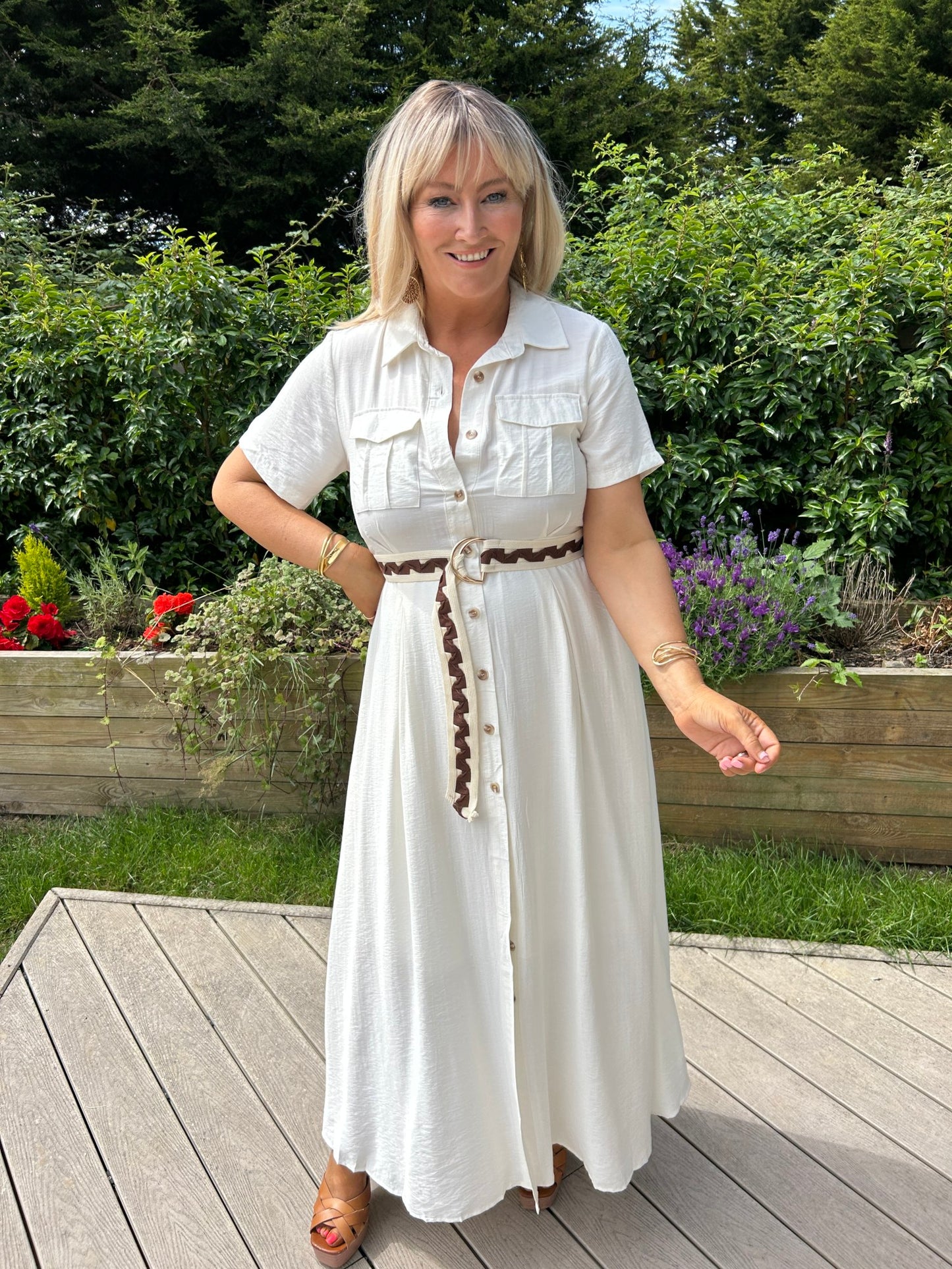 Rula Belted Dress  - Image 2