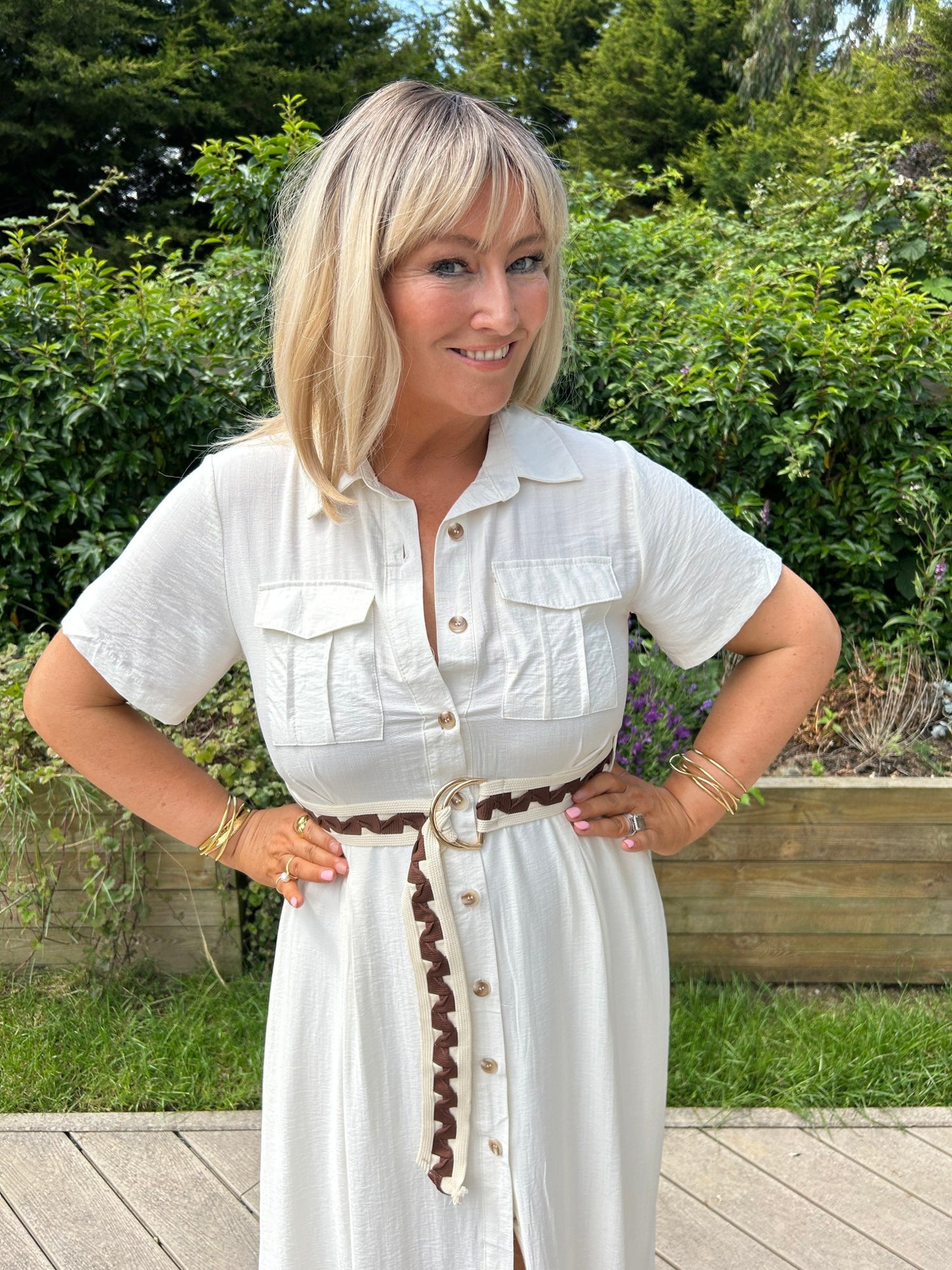 Rula Belted Dress  - Image 9